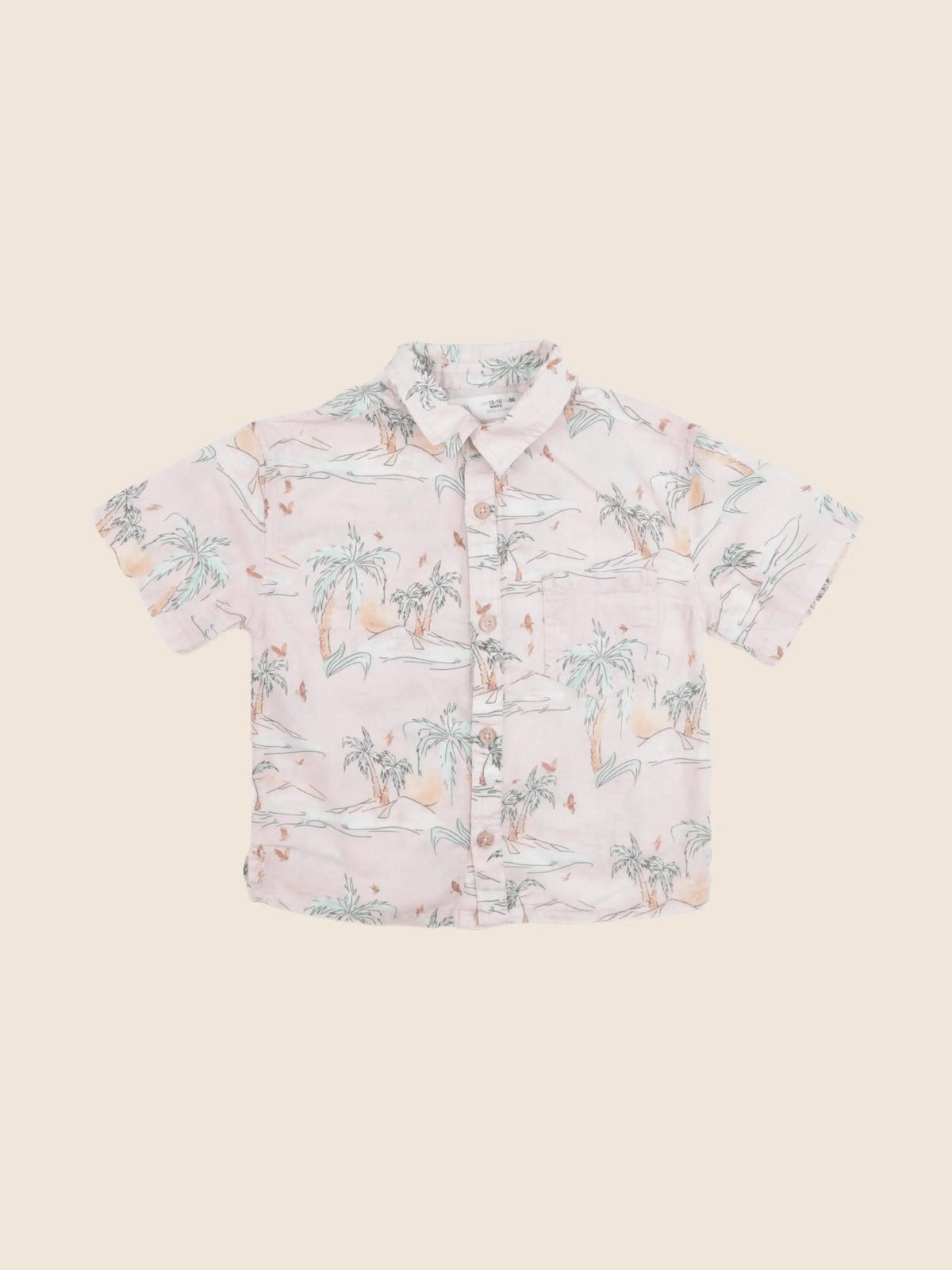 Zara - chemise multicolore - 12/18 mois