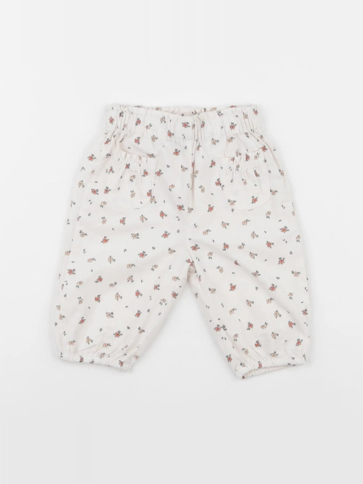 Vertbaudet - pantalon beige - 6 mois