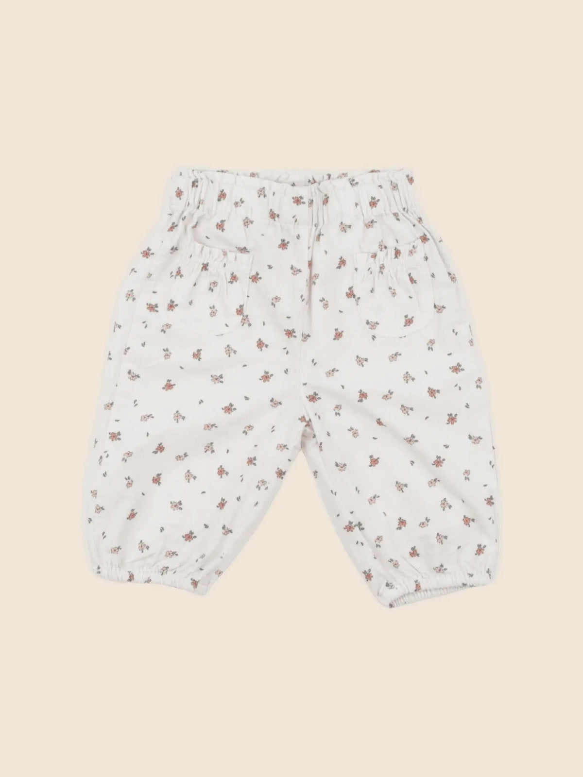 Vertbaudet - pantalon beige - 6 mois