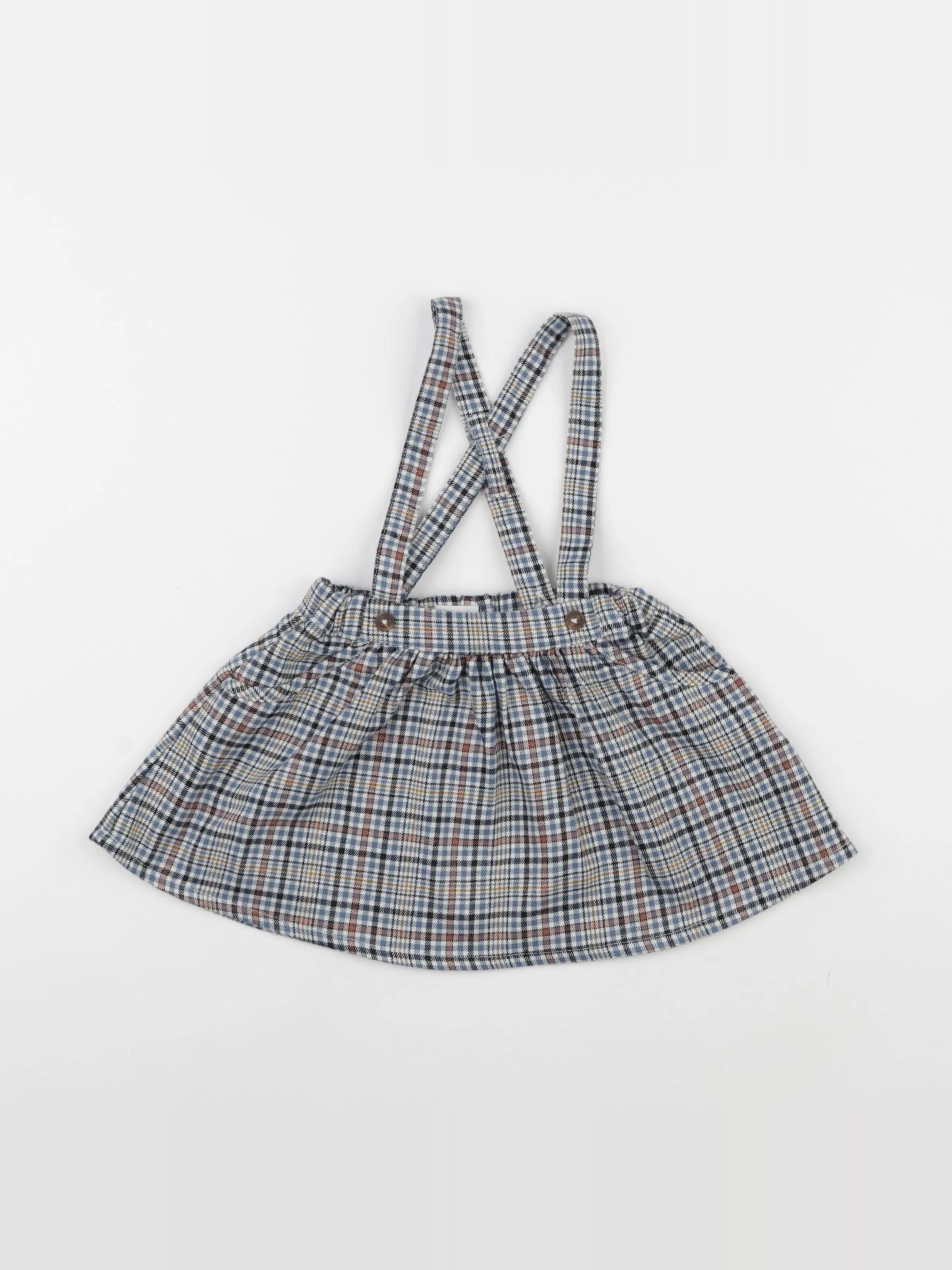 Vertbaudet - jupe bleu - 18 mois