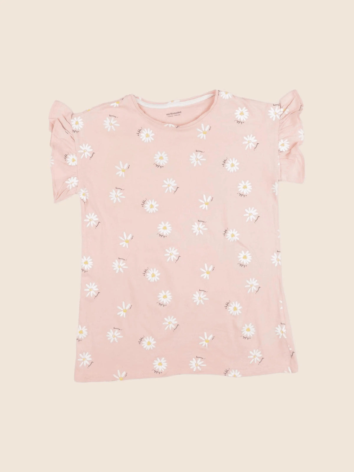 Vertbaudet - tee-shirt rose - 12 ans