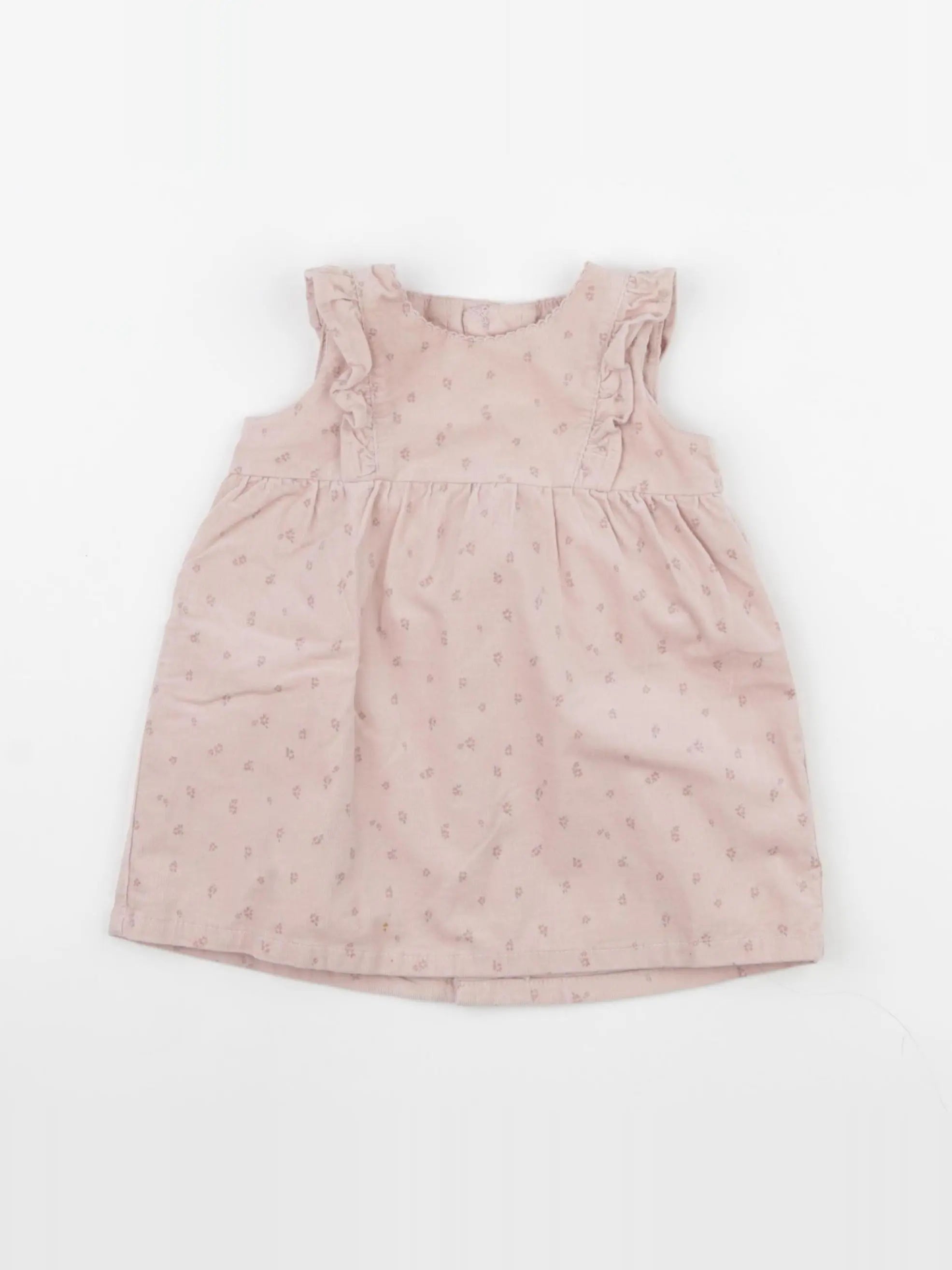Zara - robe rose - 6/9 mois