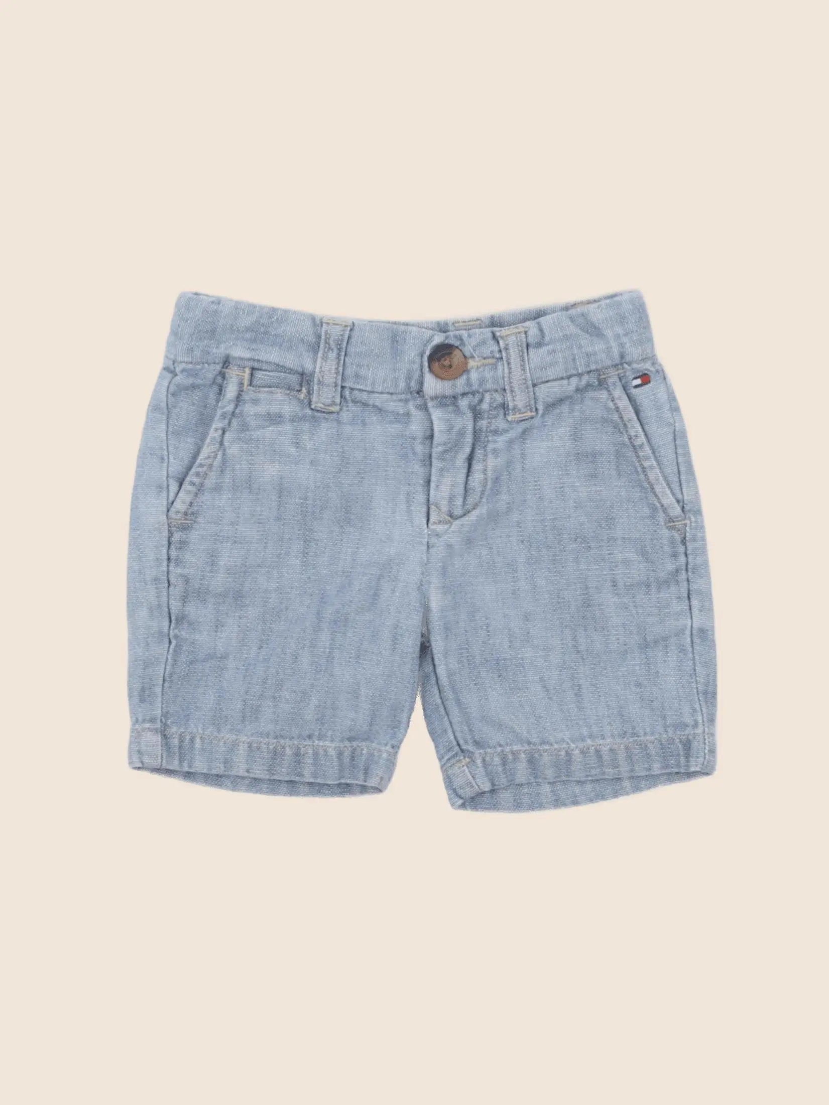 Tommy Hilfiger - short bleu - 12 mois