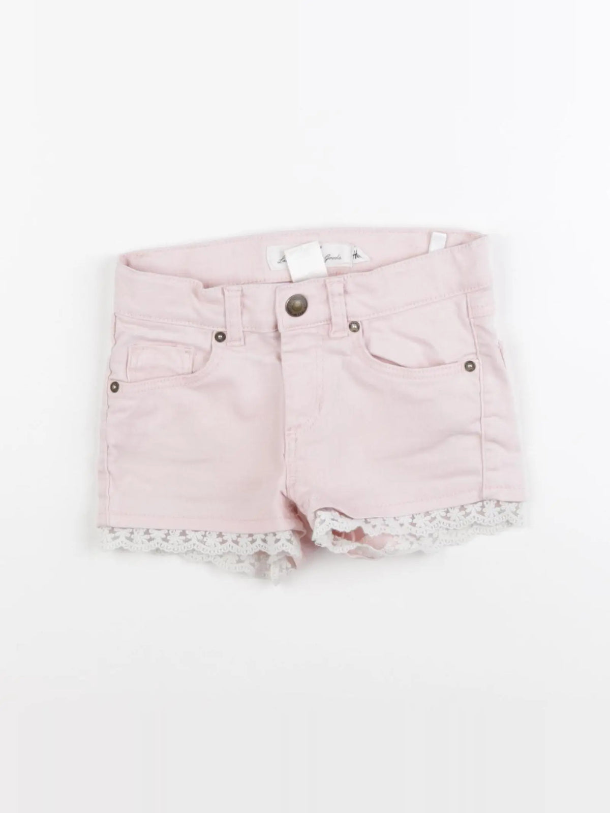 H&M - short rose - 6/7 ans
