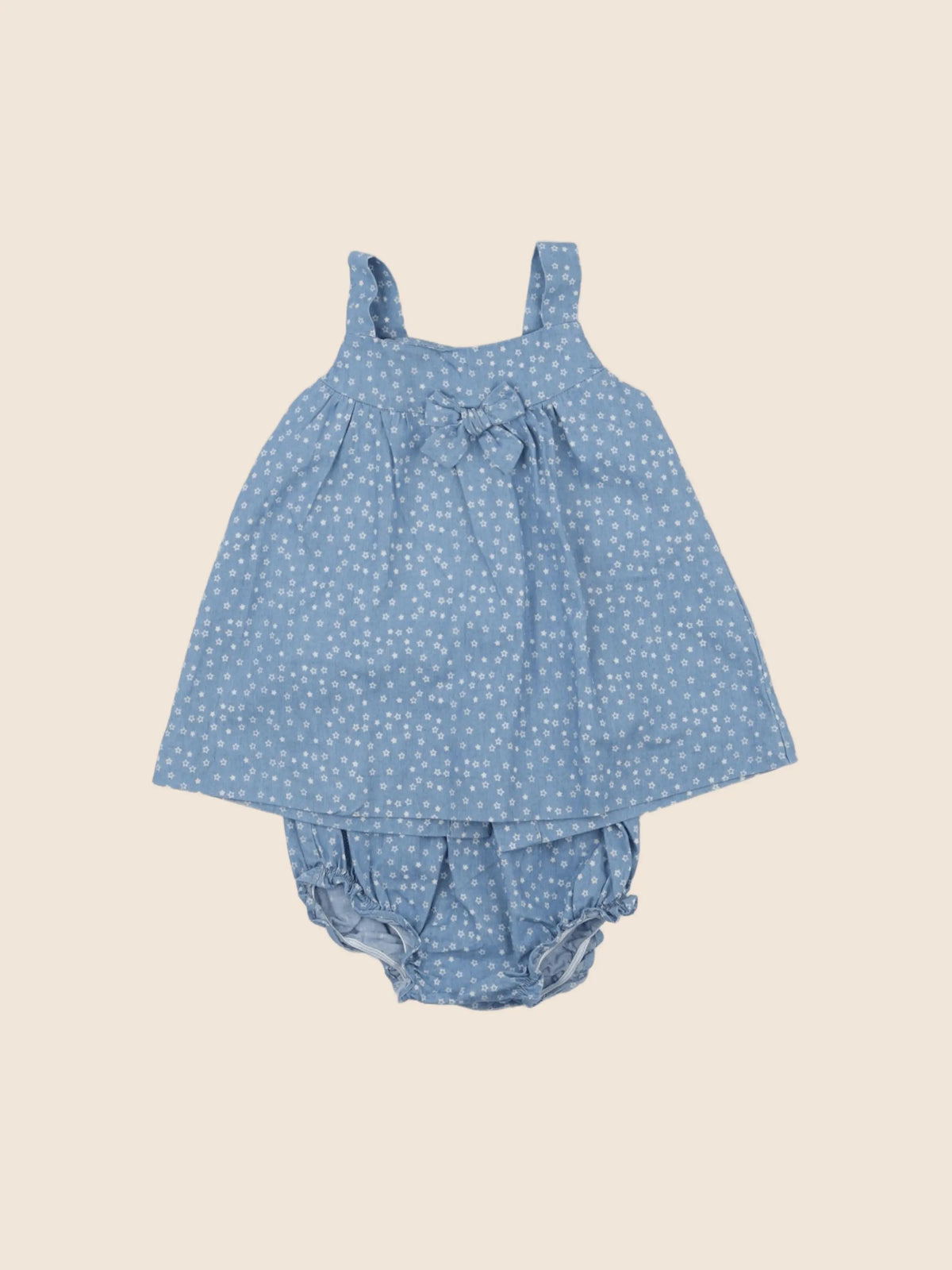 Lola Palacios - robe bleu - 12 mois