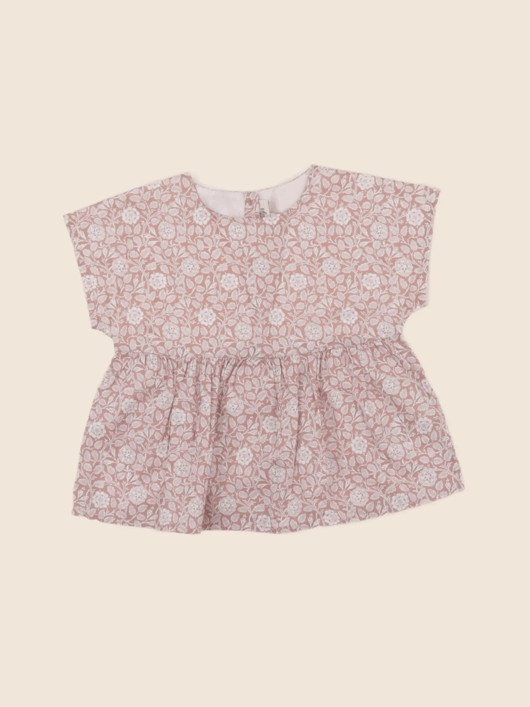 Natalys - blouse rose - 12 mois