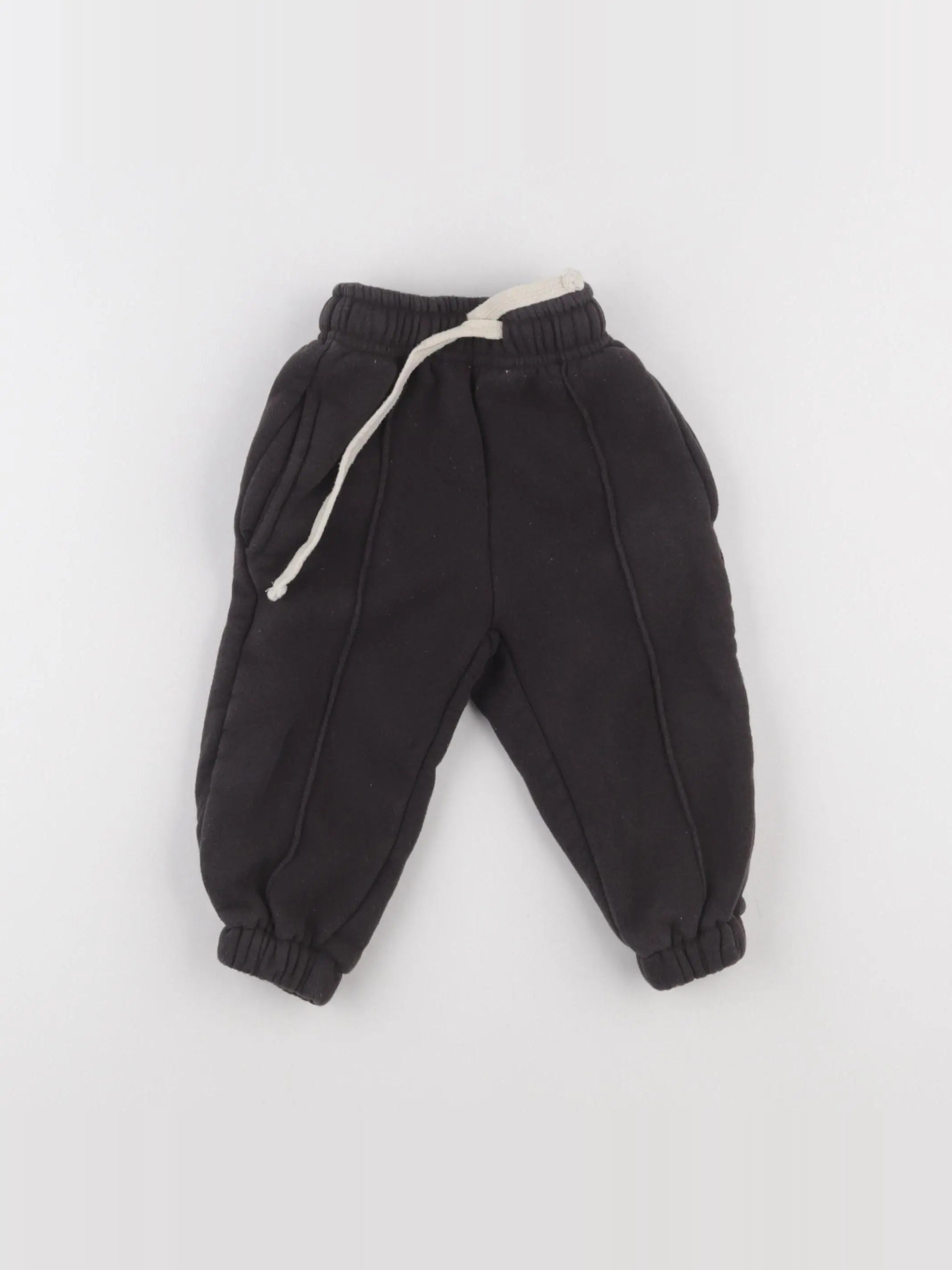 Gamin gamine - jogging gris - 6/12 mois