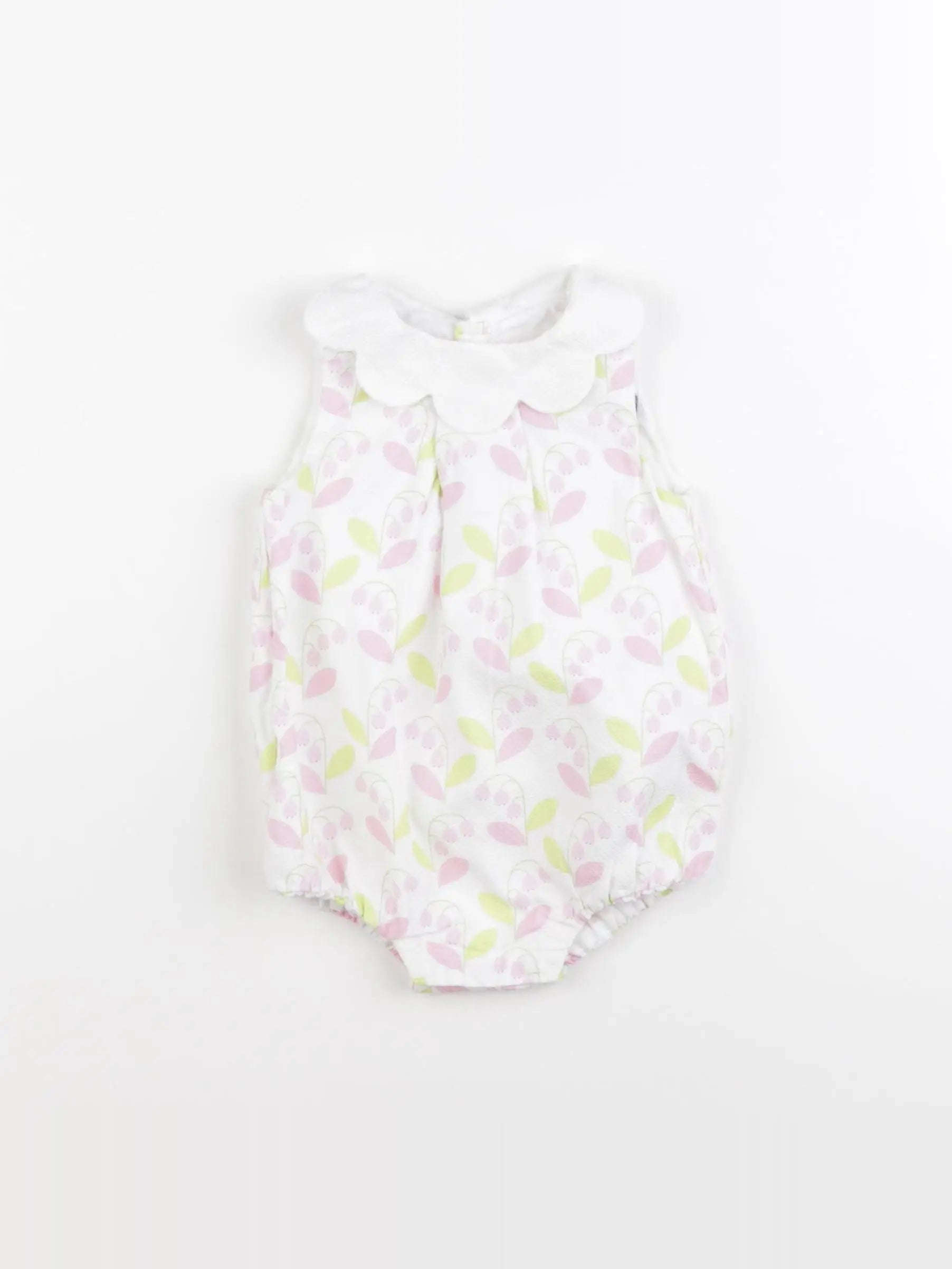 Jacadi - combinaison blanc - 6 mois