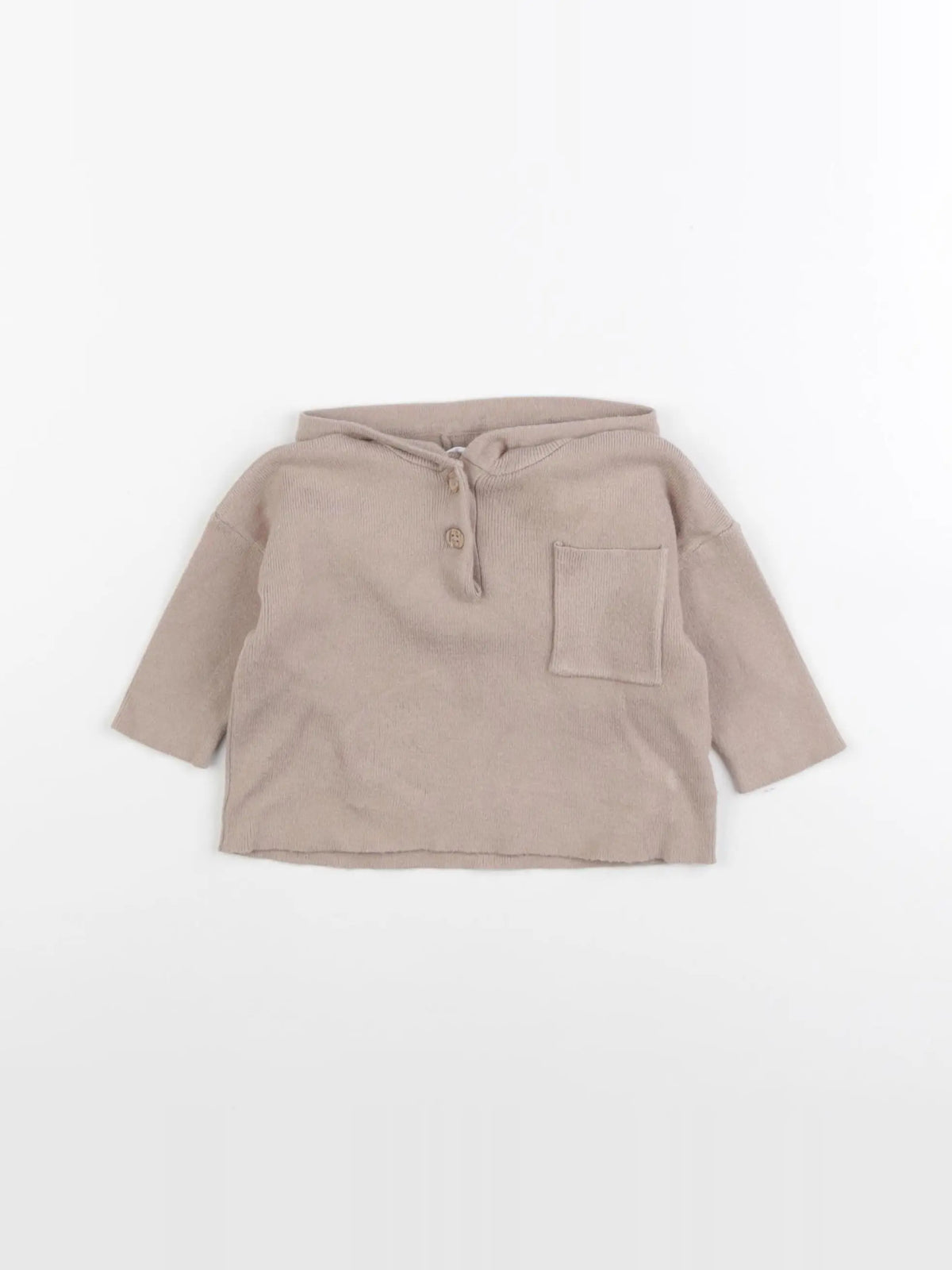 Vertbaudet - pull marron - 3 mois