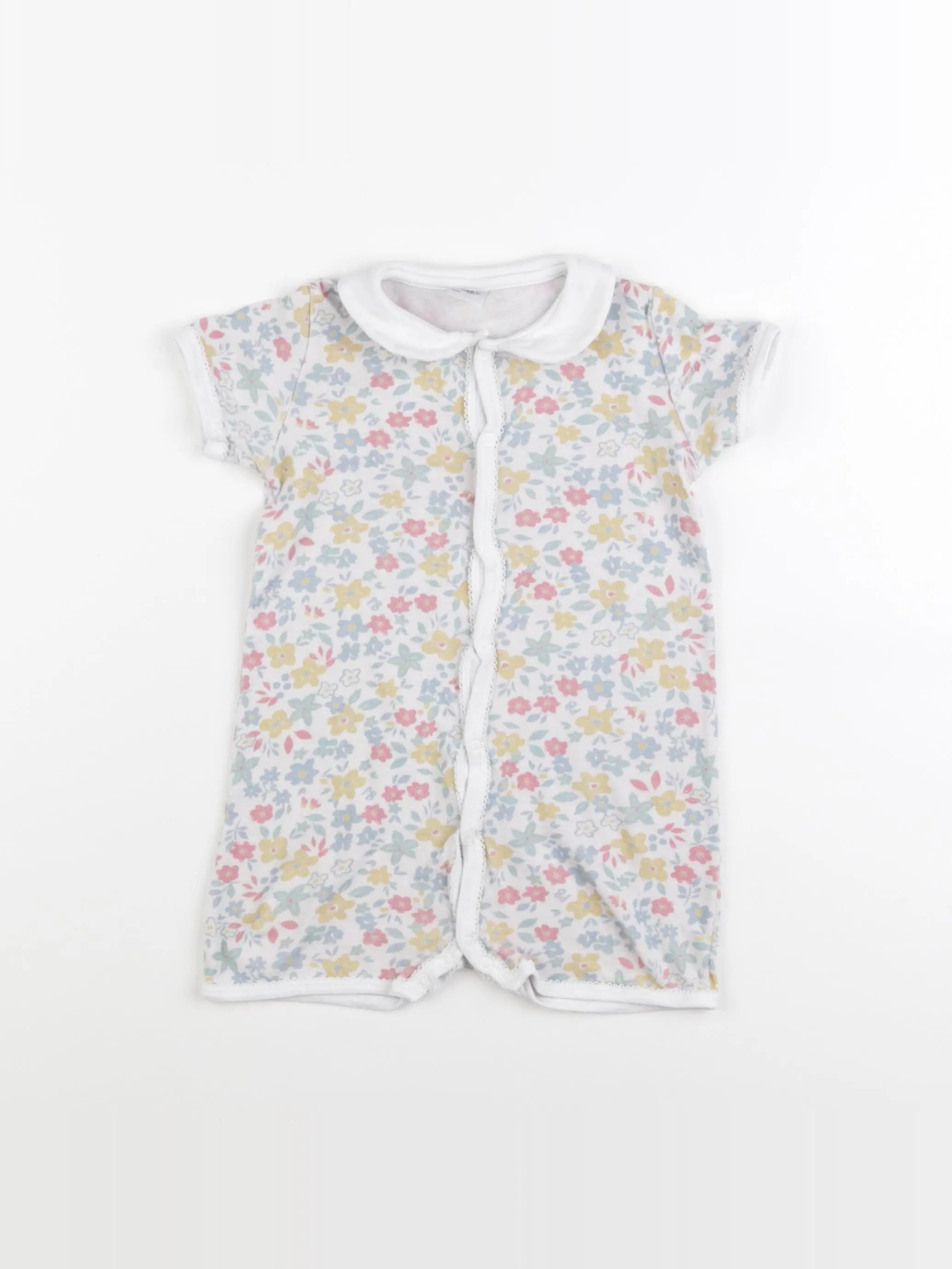 Petit Bateau - pyjama coton multicolore - 18 mois