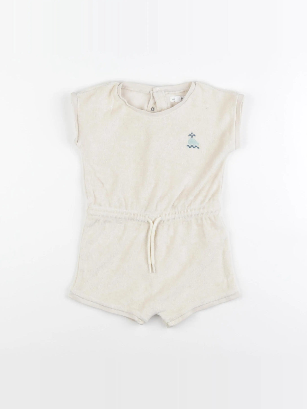 Vertbaudet - combinaison beige - 24 mois