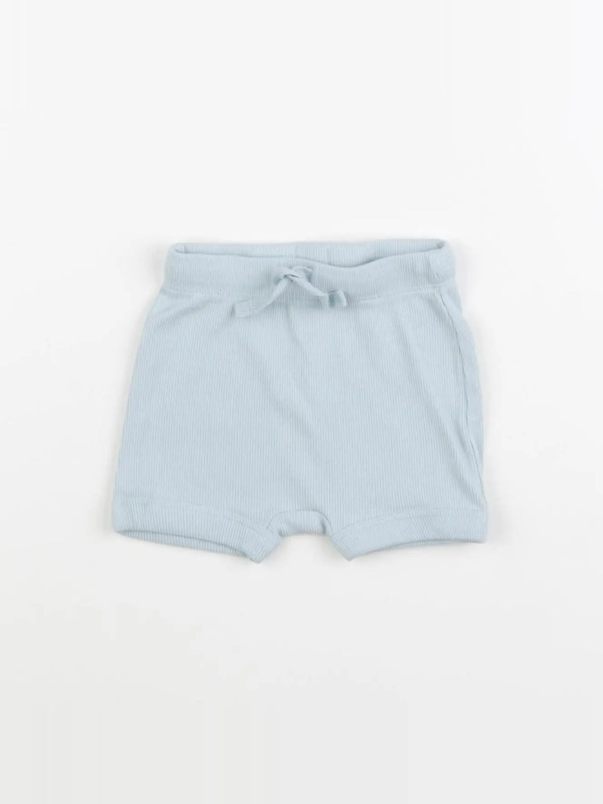 H&M - short bleu - 3 mois