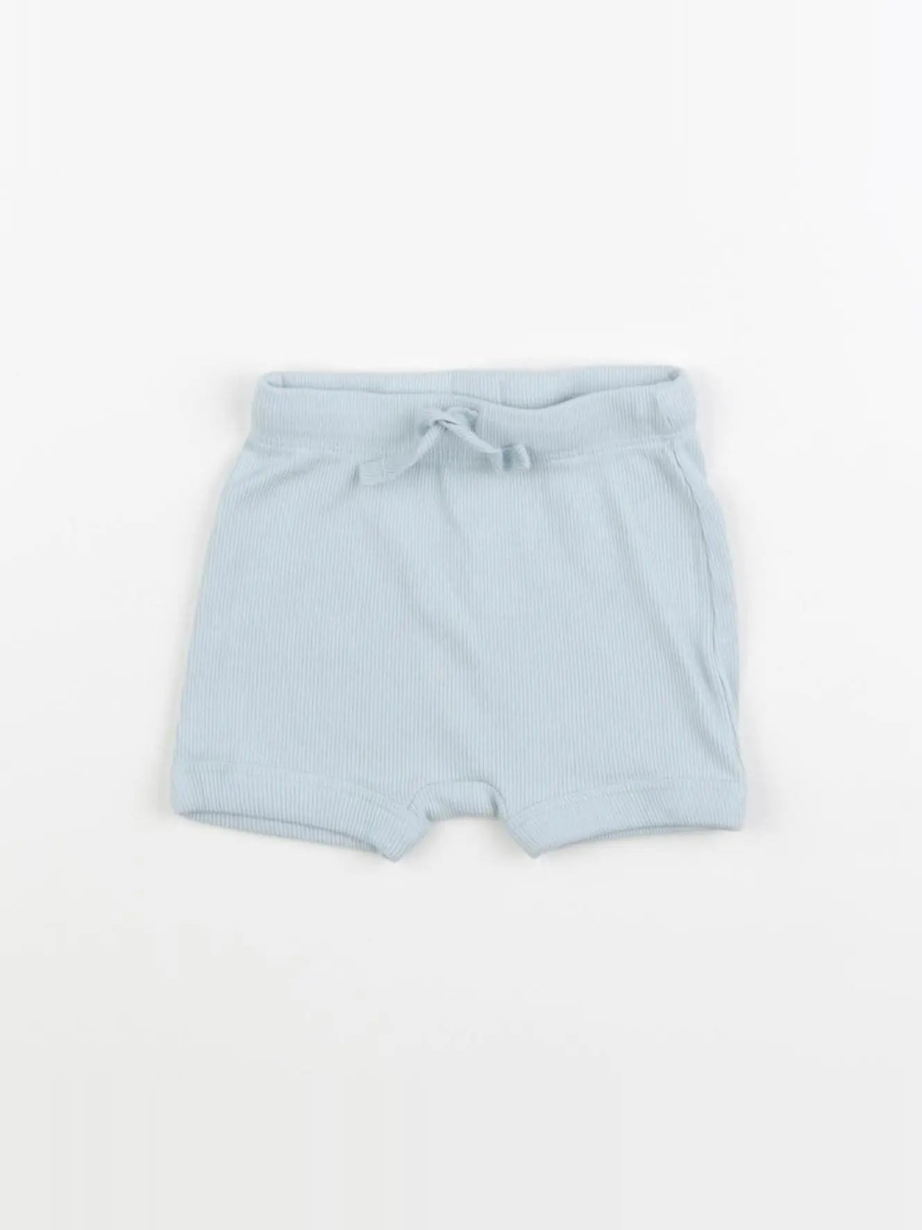 H&M - short bleu - 3 mois