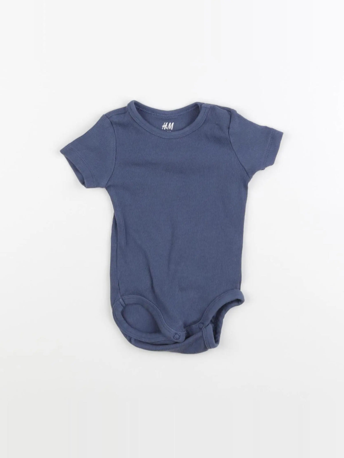 H&M - body bleu - 3 mois