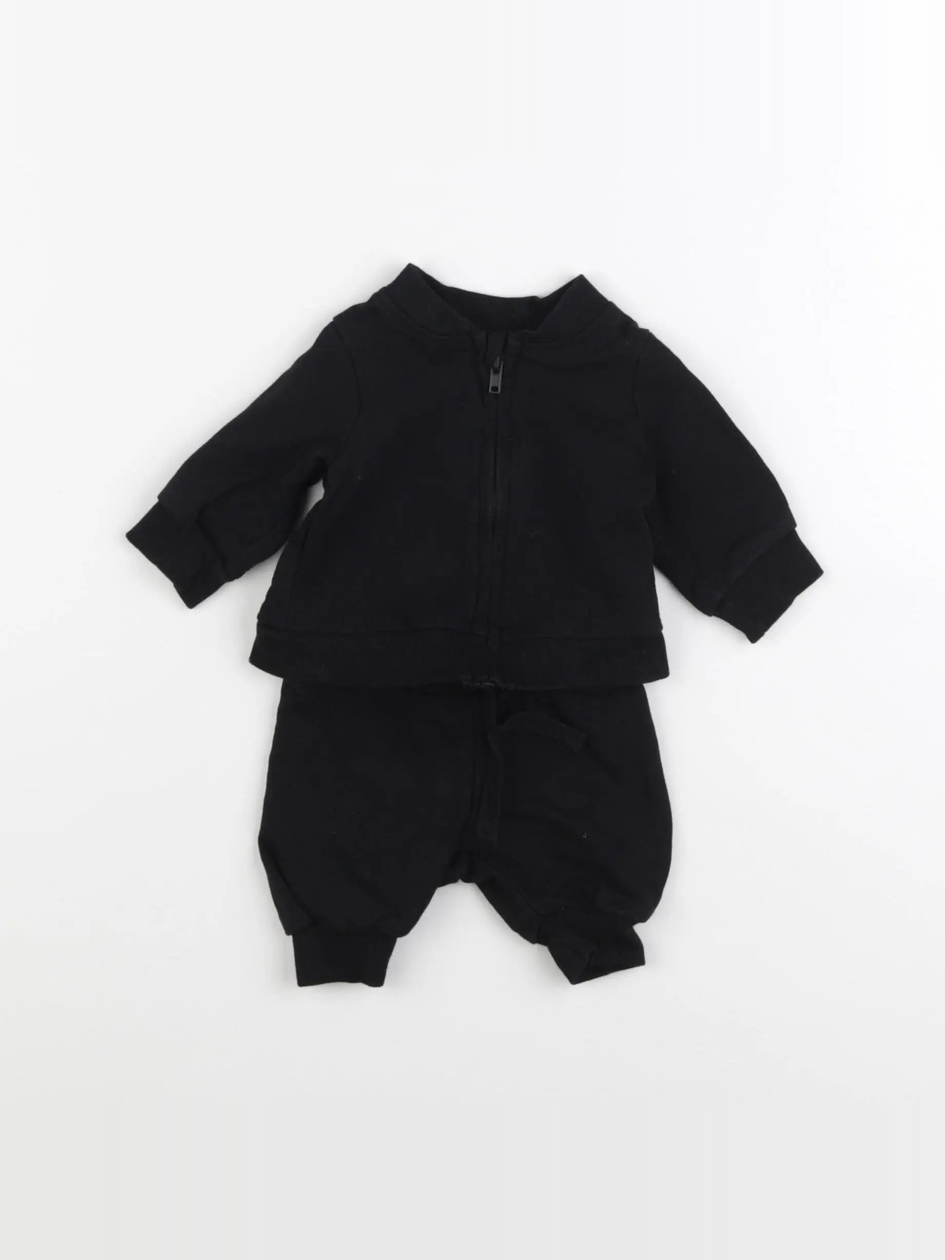 H&M - ensemble noir - 0/1 mois