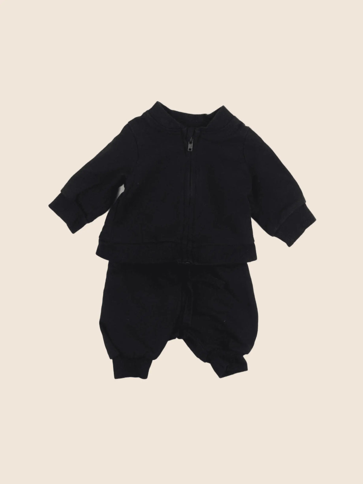 H&M - ensemble noir - 0/1 mois