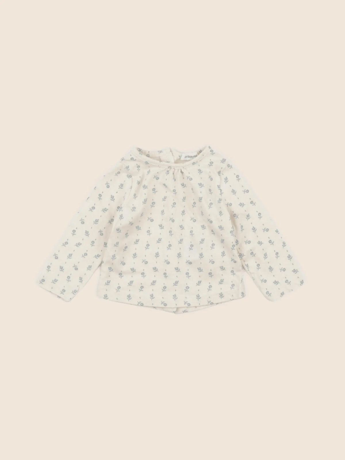 Vertbaudet - tee-shirt beige - 3 mois