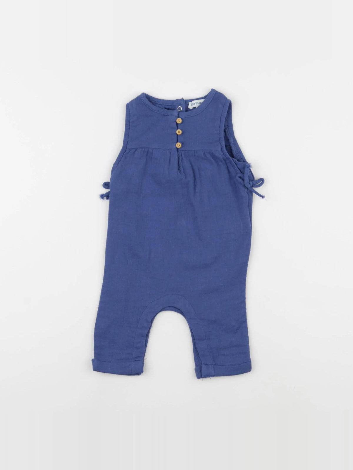 Vertbaudet - combinaison bleu - 3 mois