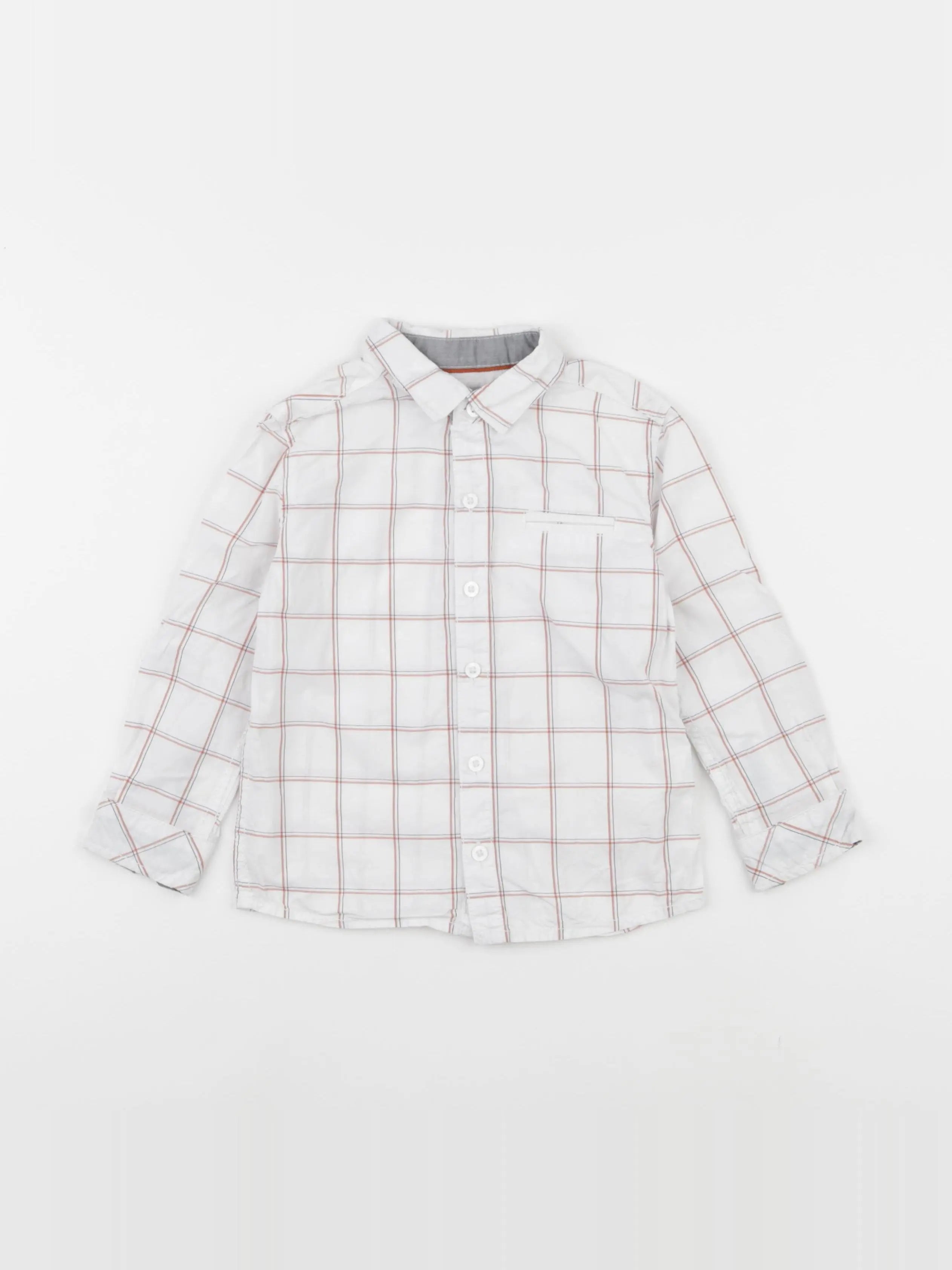 Okaidi - chemise blanc - 3 ans