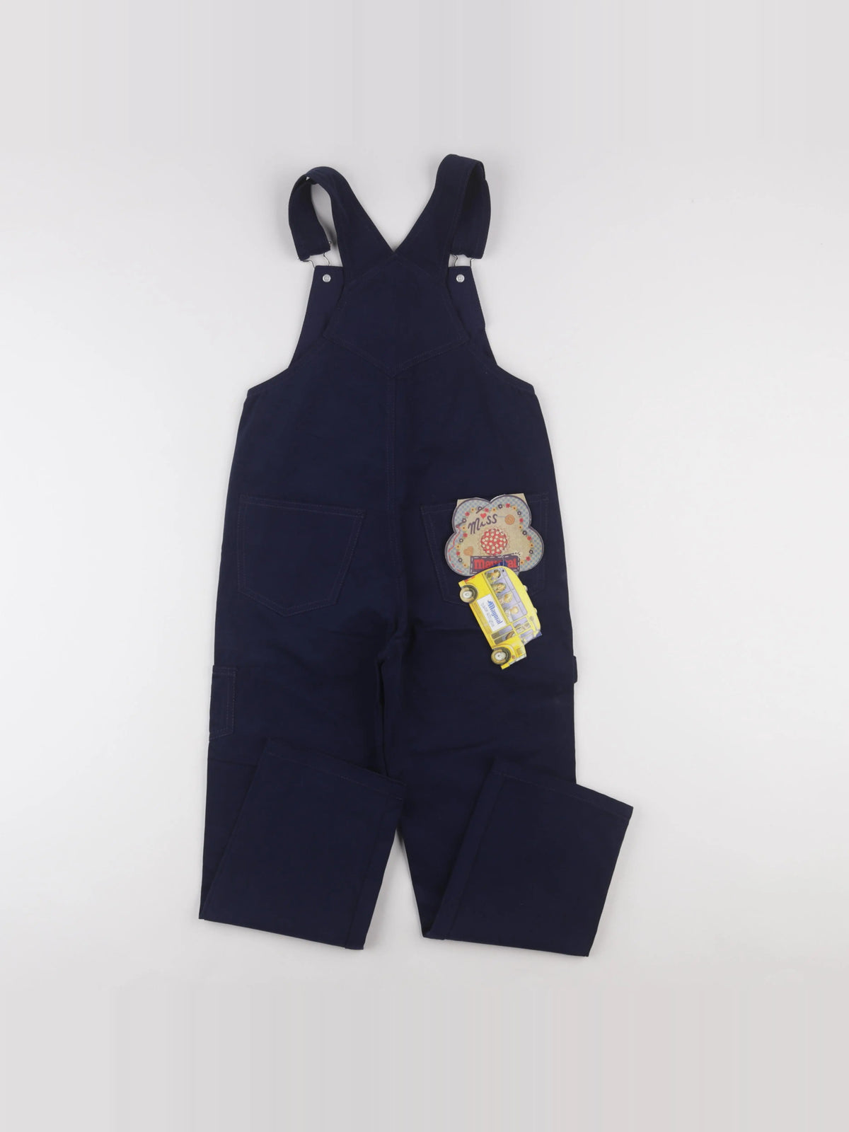 Vintage - salopette bleu - 8 ans