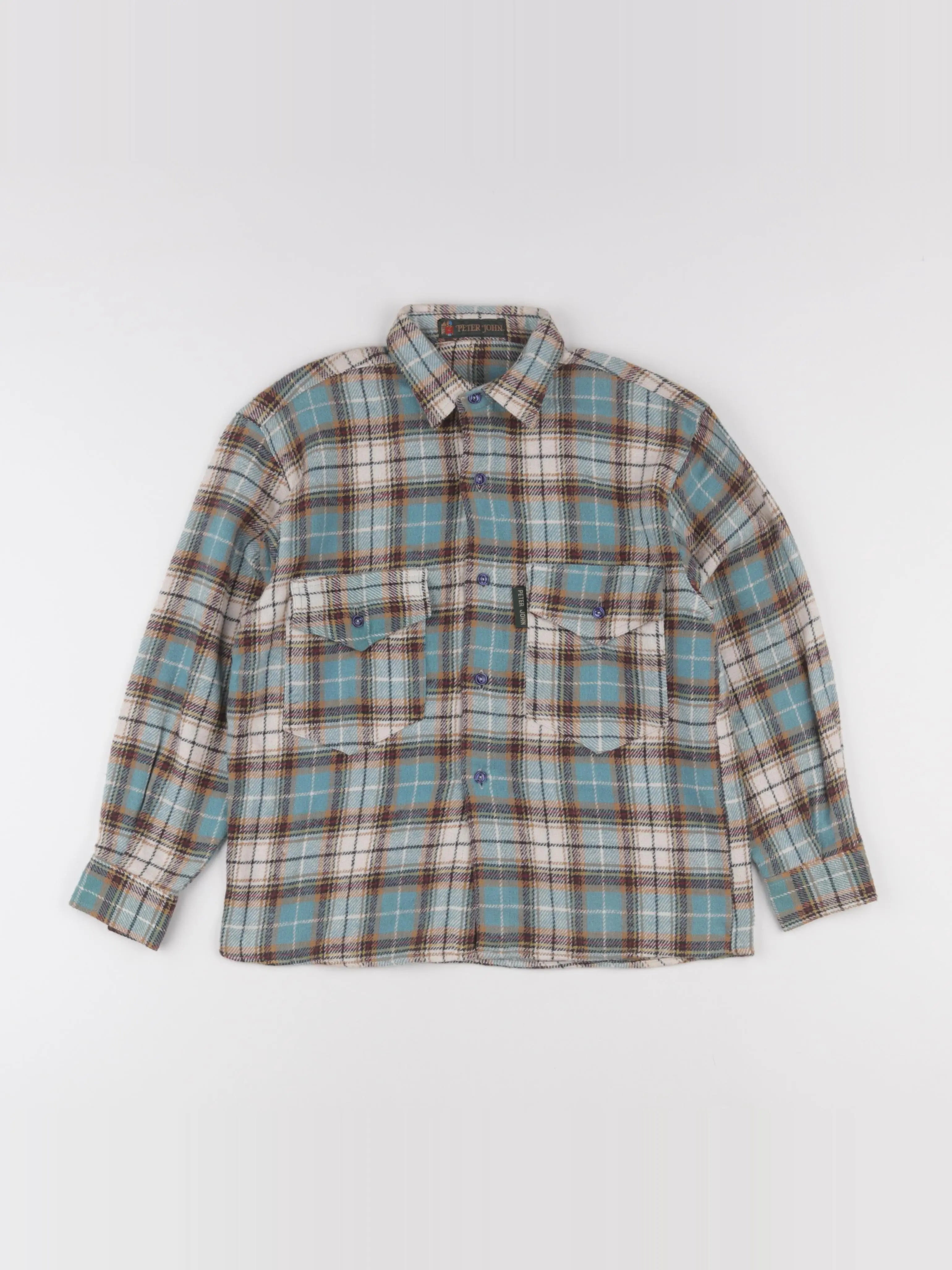 Vintage - chemise multicolore - 8 ans