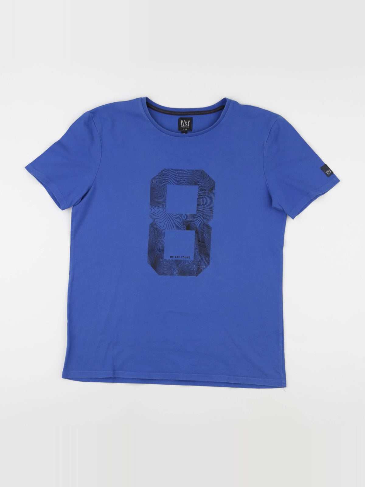 IKKS - tee-shirt bleu - 16 ans
