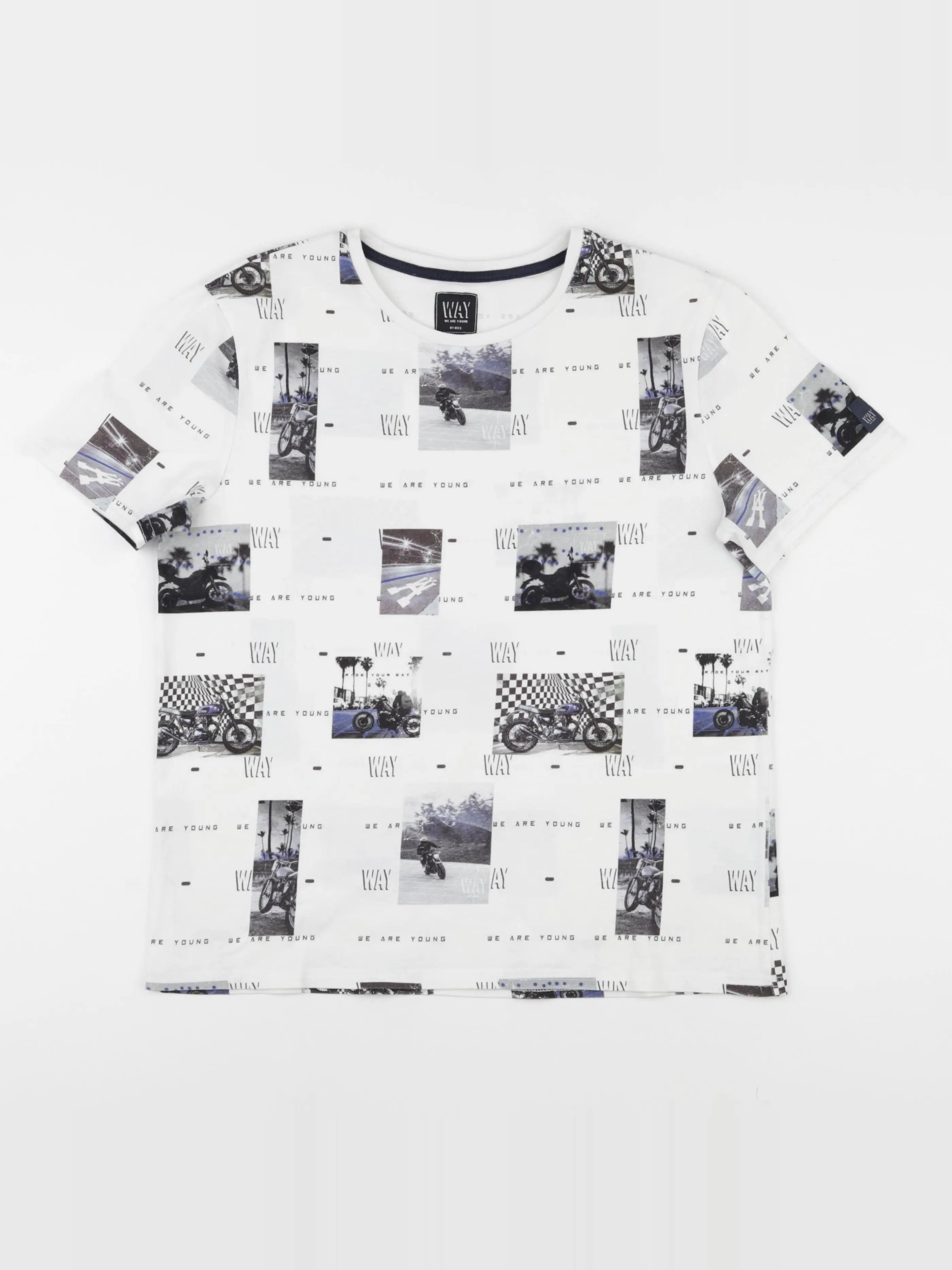 IKKS - tee-shirt blanc - 14 ans