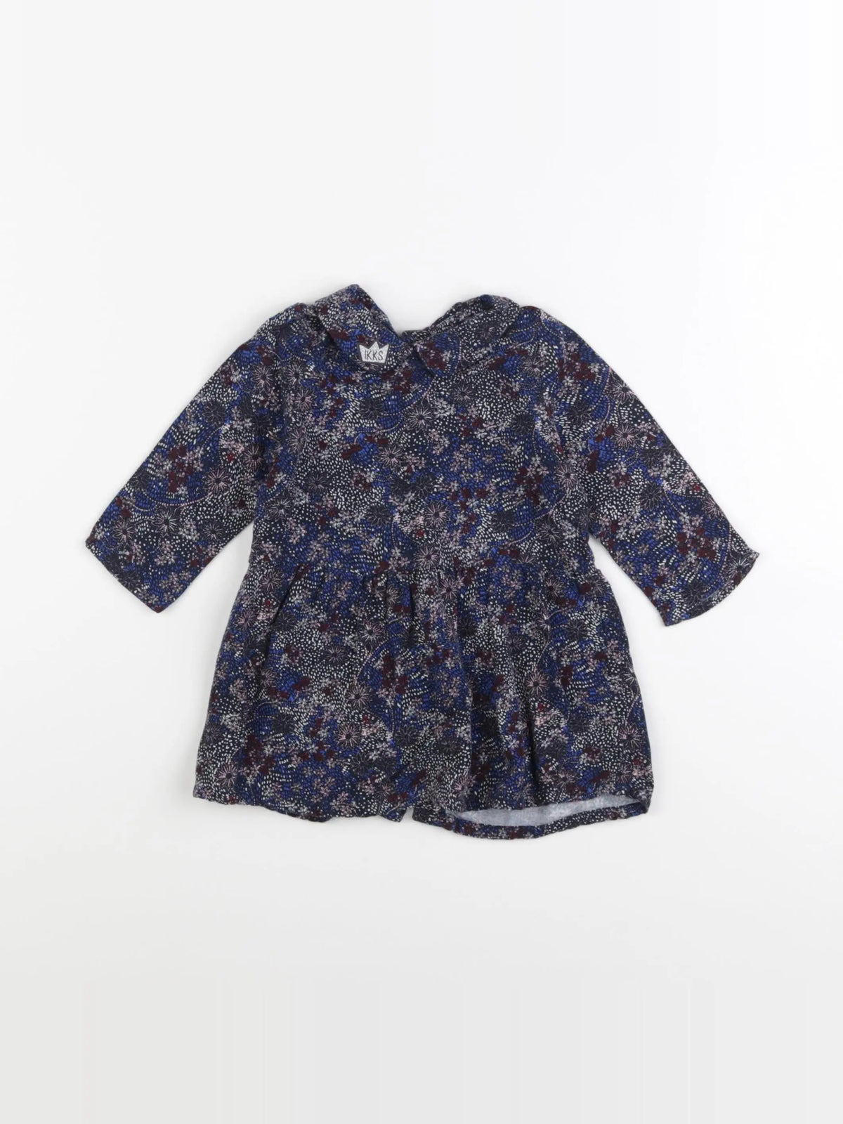 IKKS - robe bleu - 6 mois