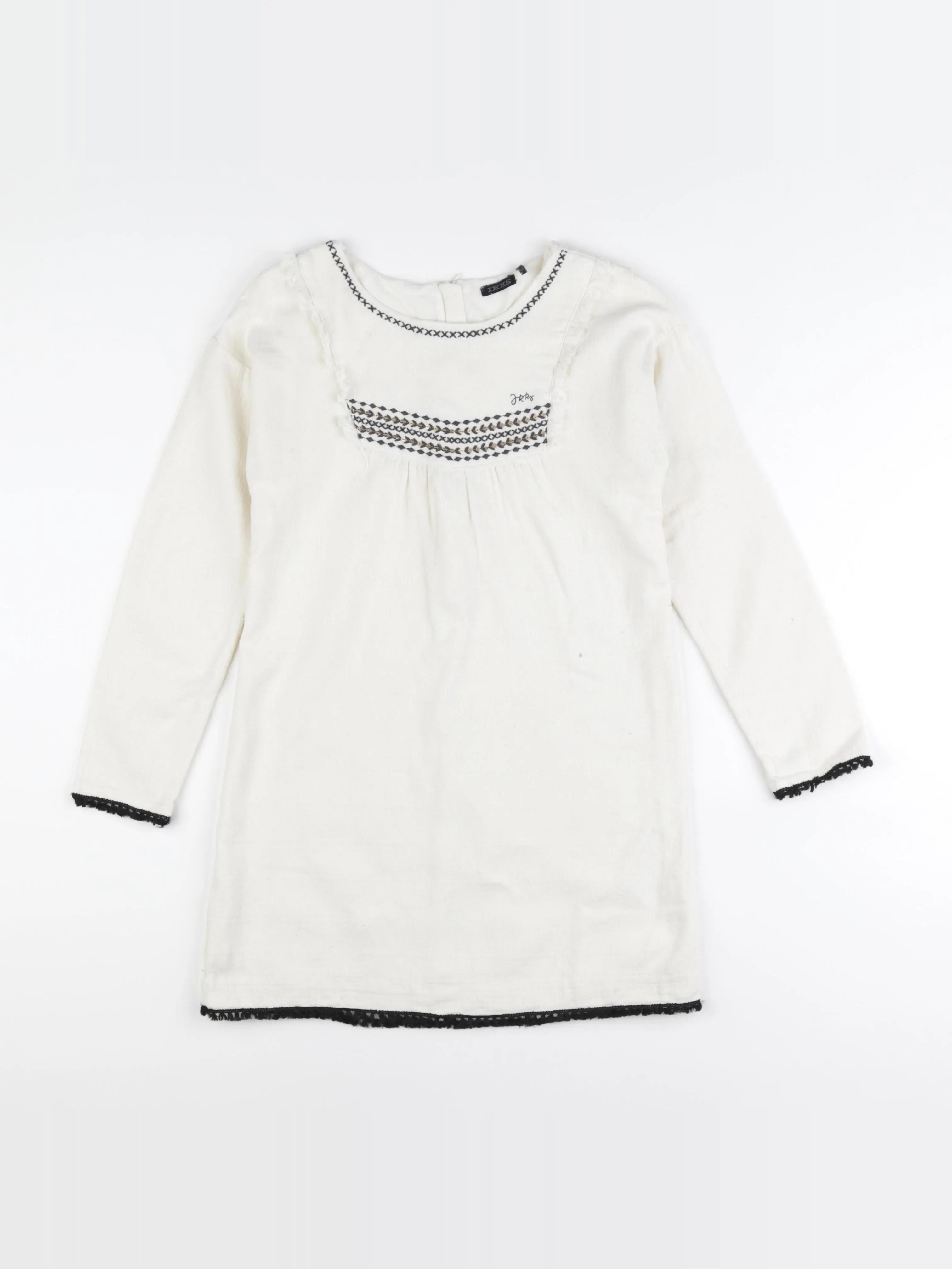 IKKS - robe beige - 10 ans