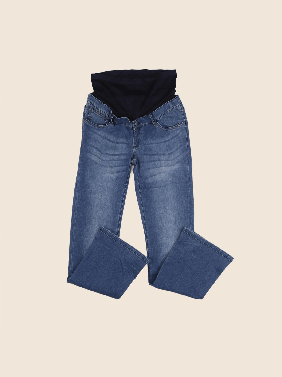 Envie de fraise - jean grossesse bleu - 44