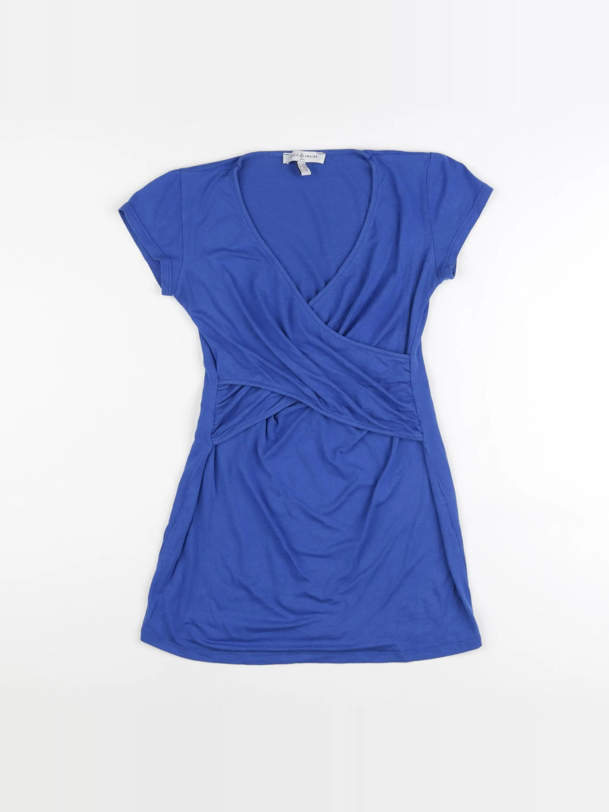 Envie de fraise - tee-shirt grossesse bleu - 34 à 36