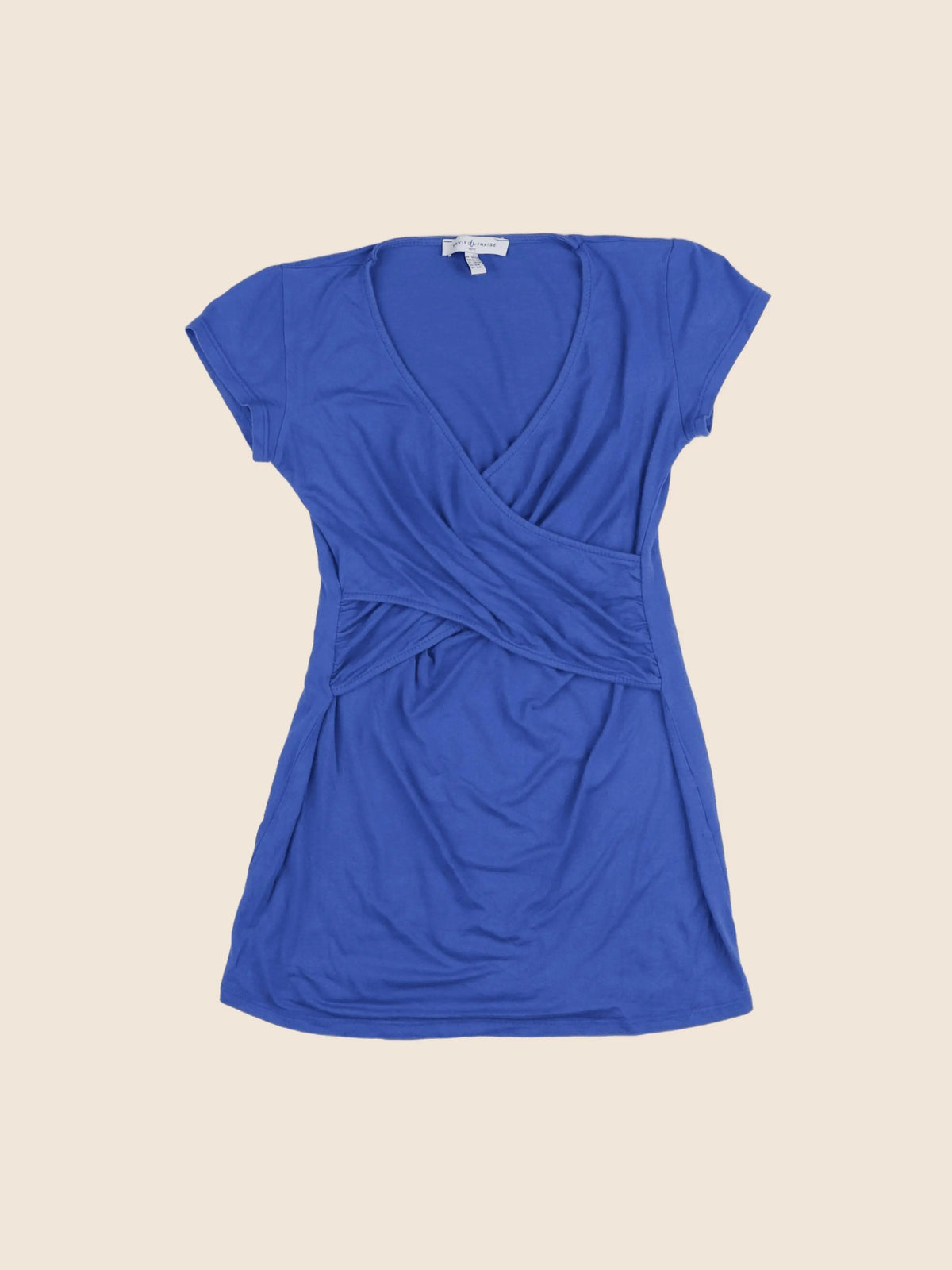 Envie de fraise - tee-shirt grossesse bleu - 34 à 36