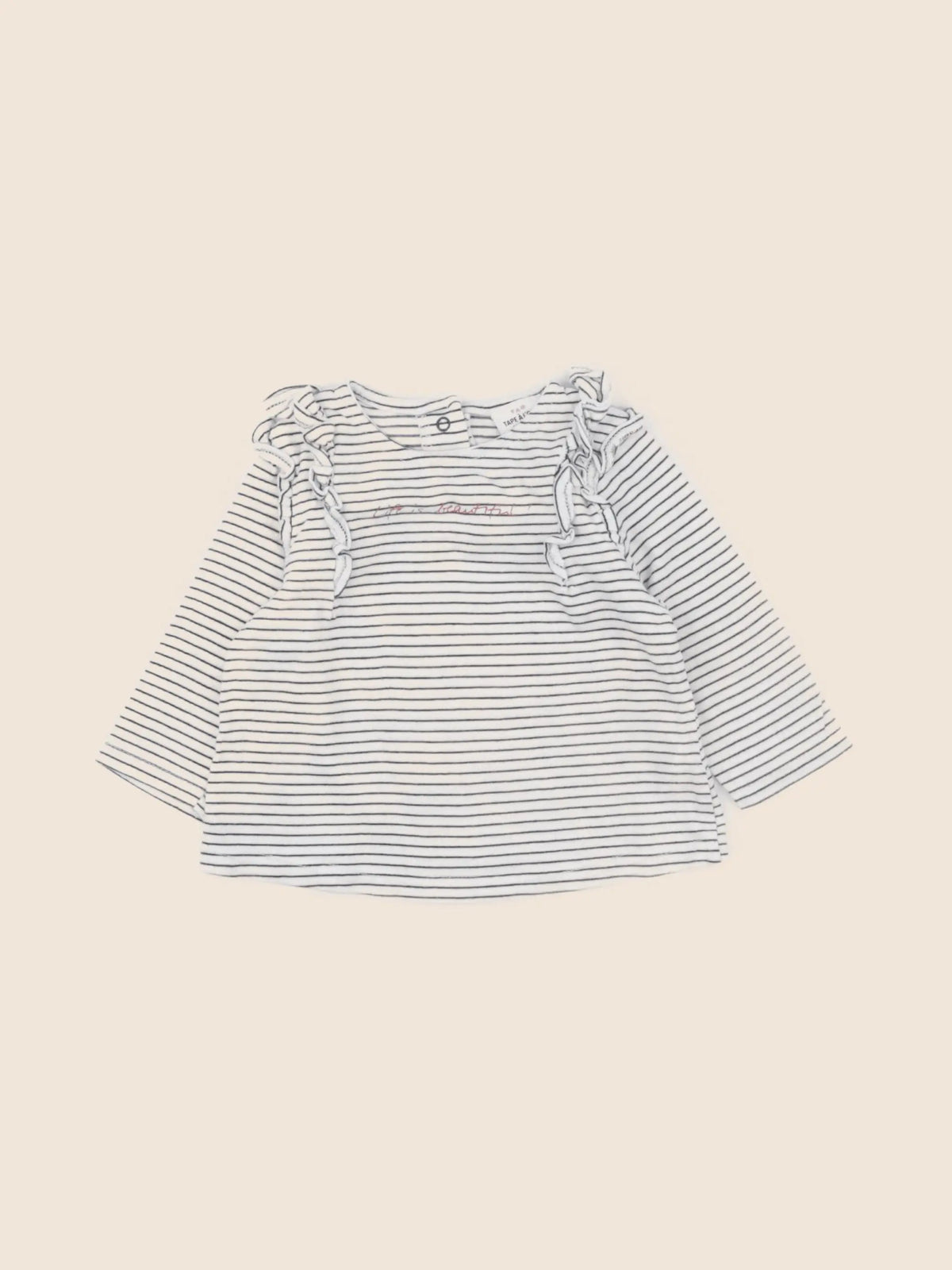 Tape à l'oeil - tee-shirt bleu - 6 mois