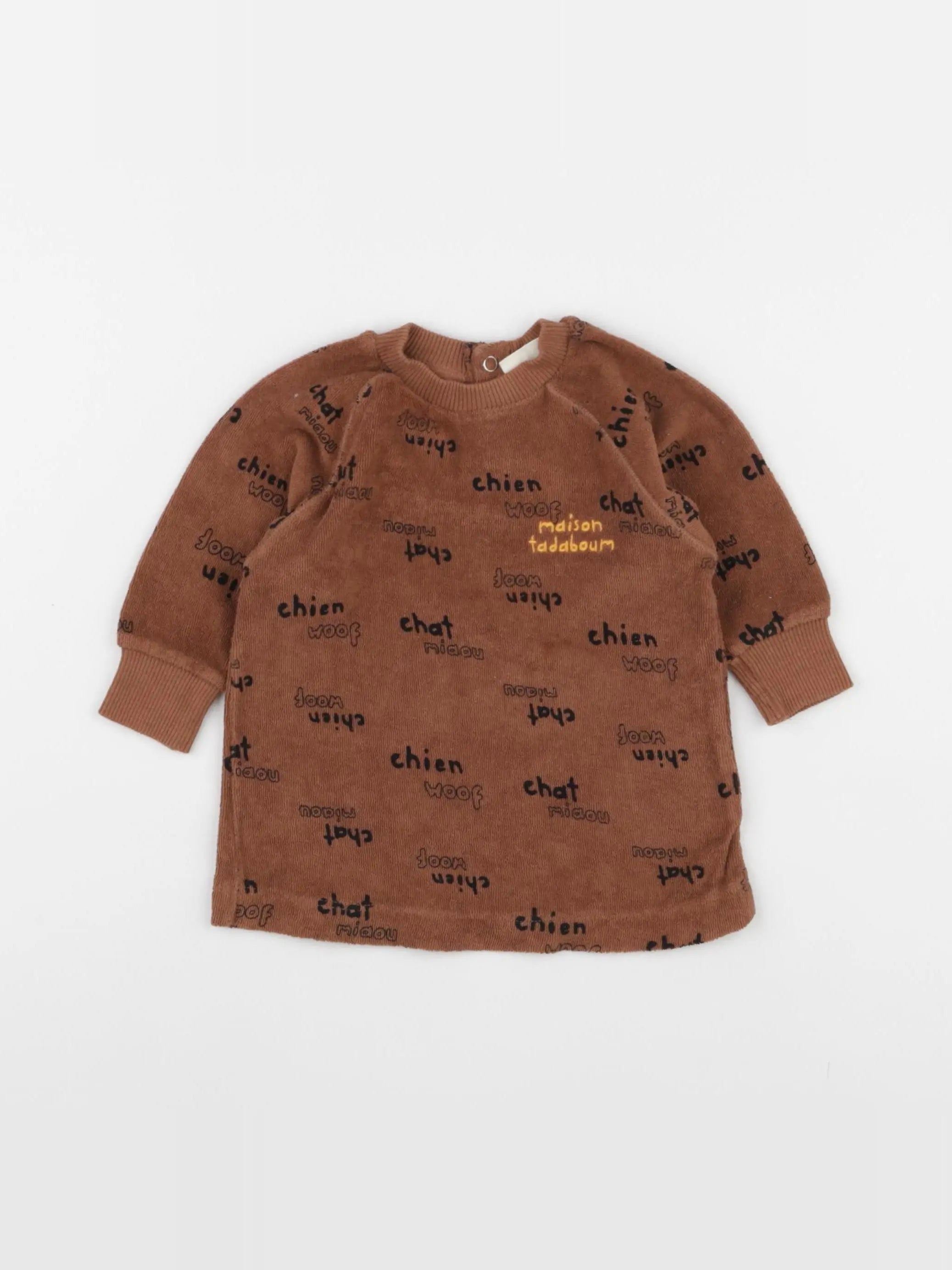 Maison Tadaboum - robe marron - 6 mois