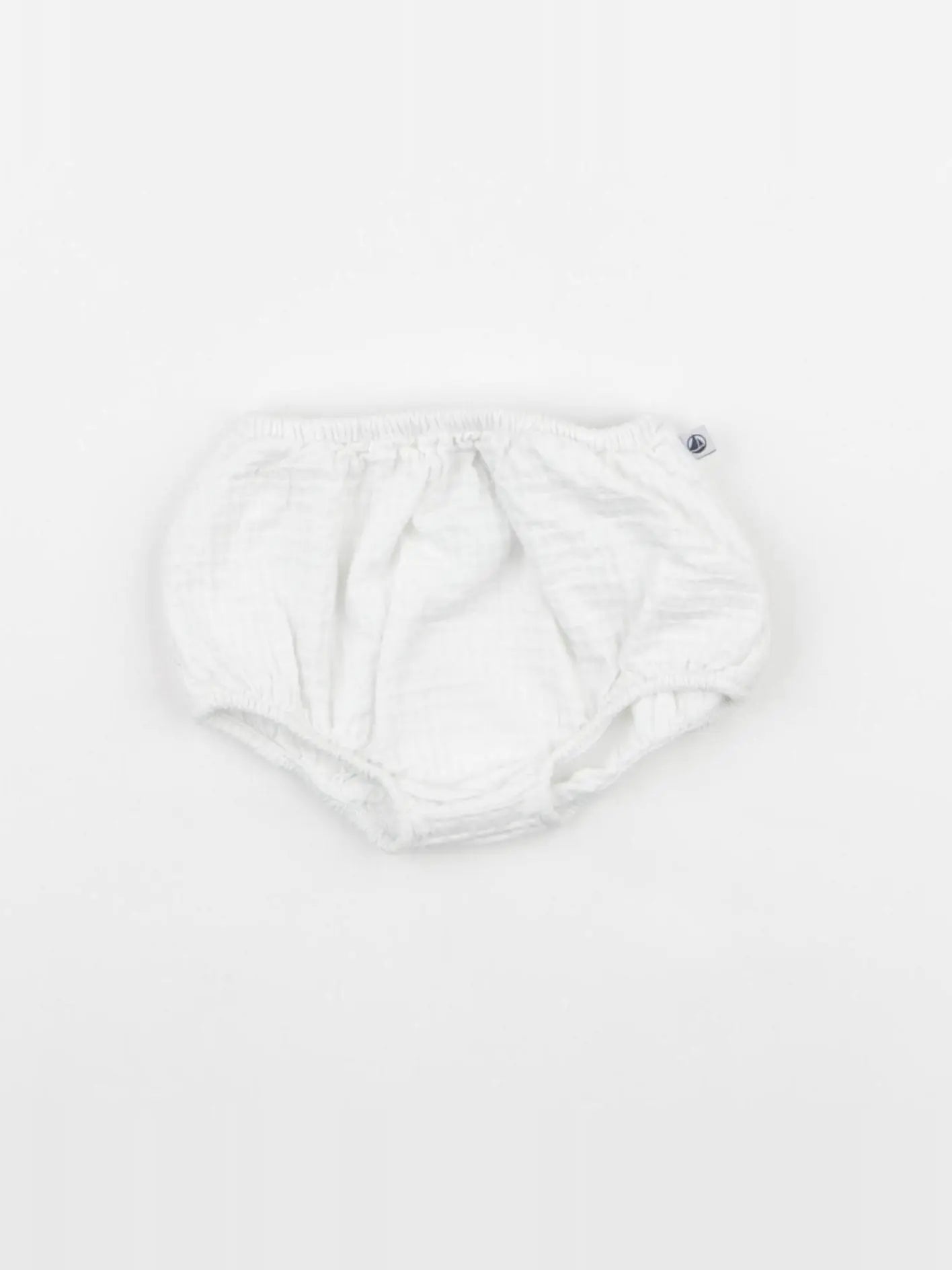 Petit Bateau - bloomer blanc - 3 mois