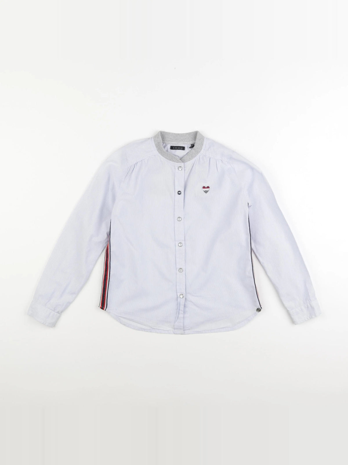 IKKS - chemise blanc, bleu - 8 ans