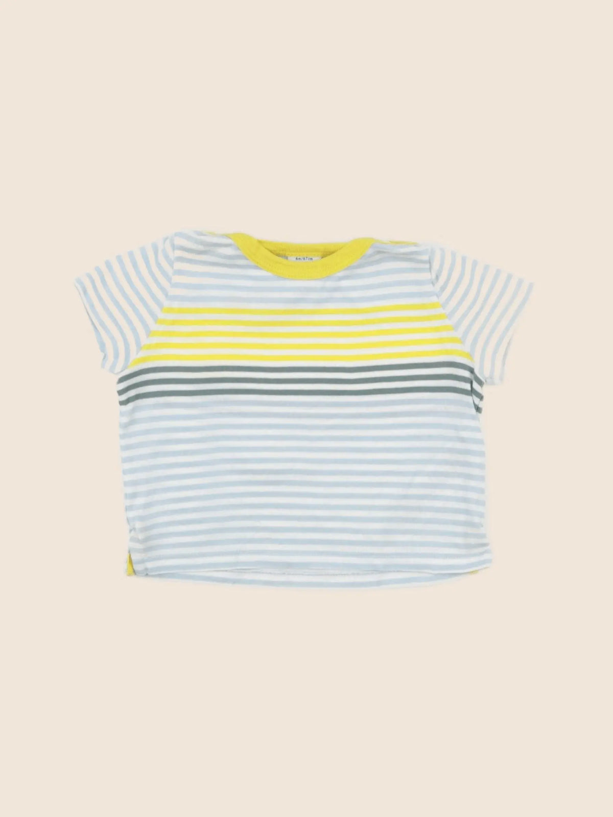 Petit Bateau - tee-shirt multicolore - 6 mois