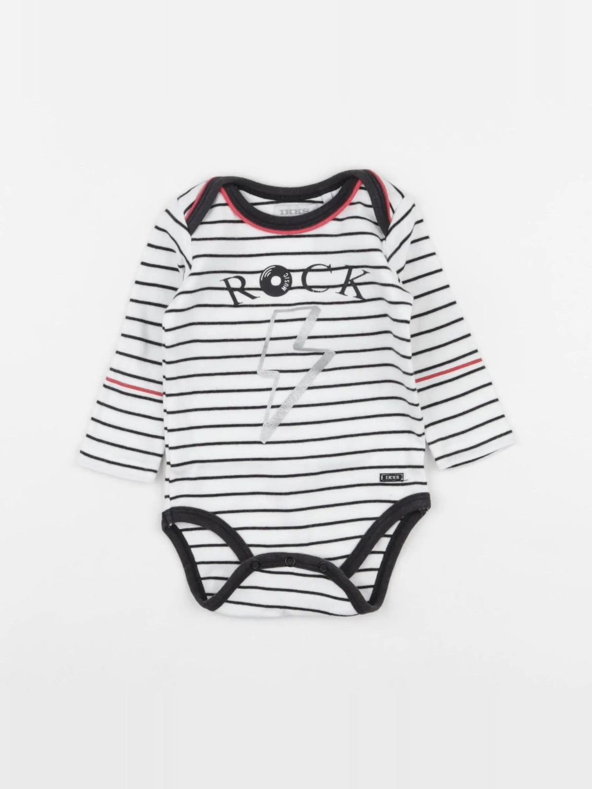 IKKS - chemise blanc, bleu - 6 mois