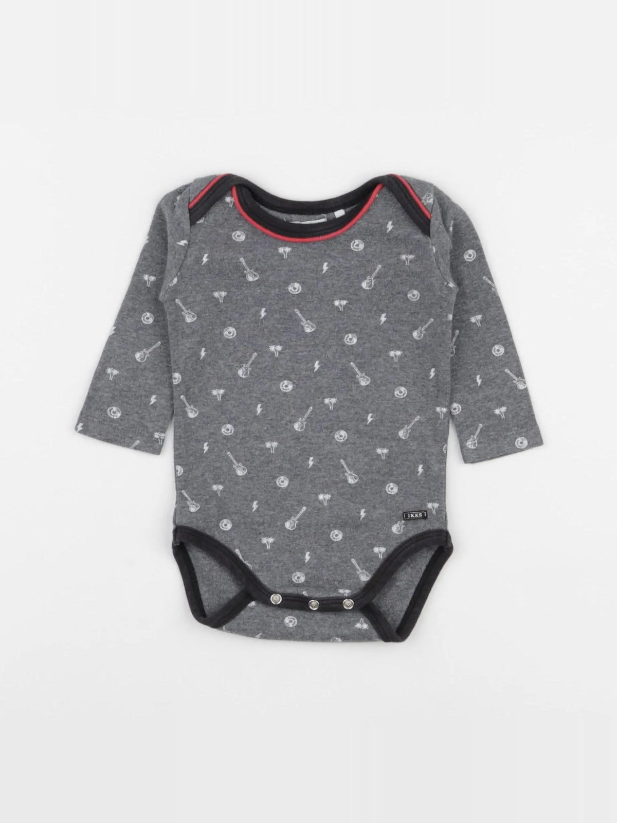 IKKS - chemise gris - 6 mois