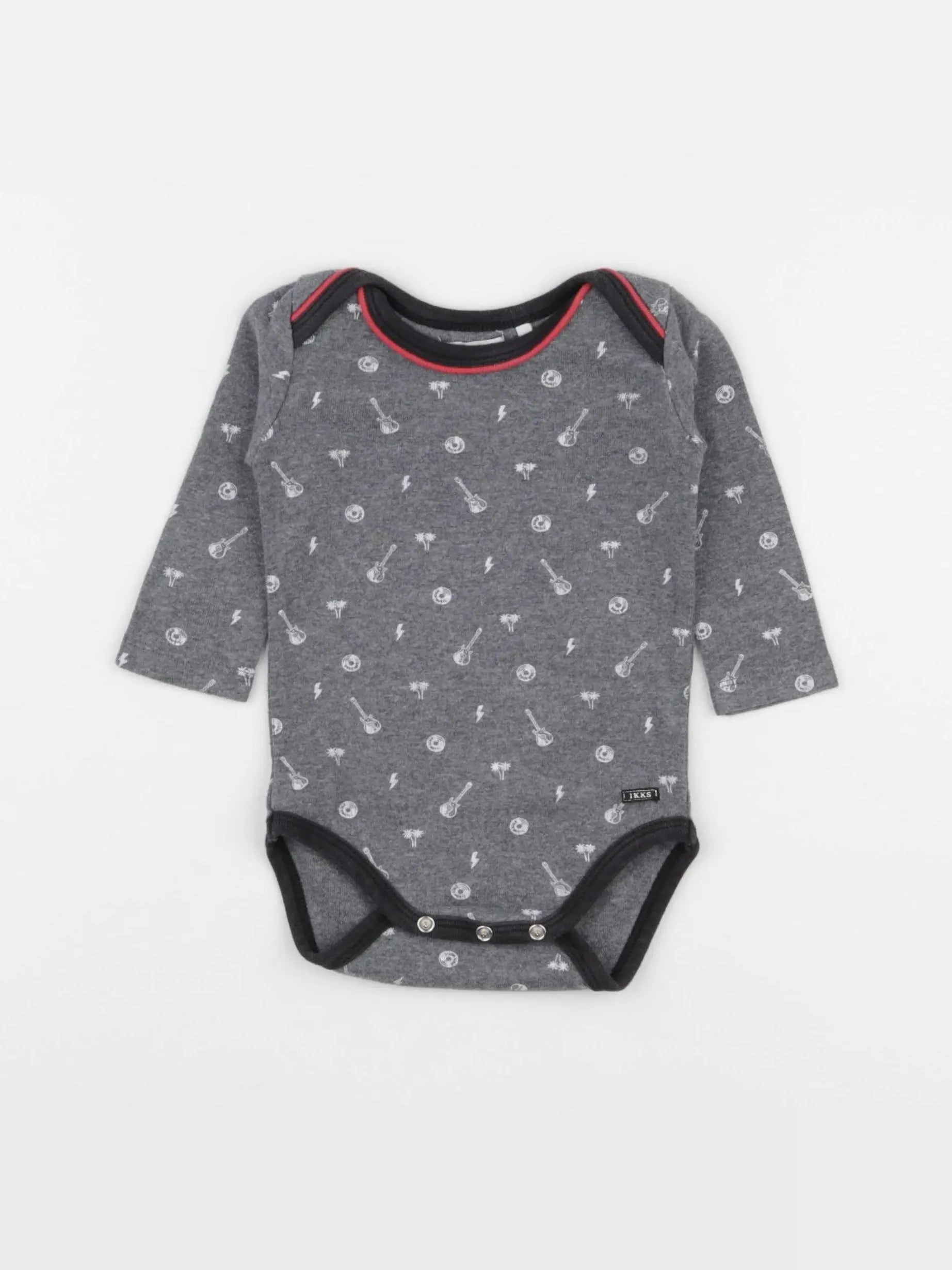 IKKS - chemise gris - 6 mois