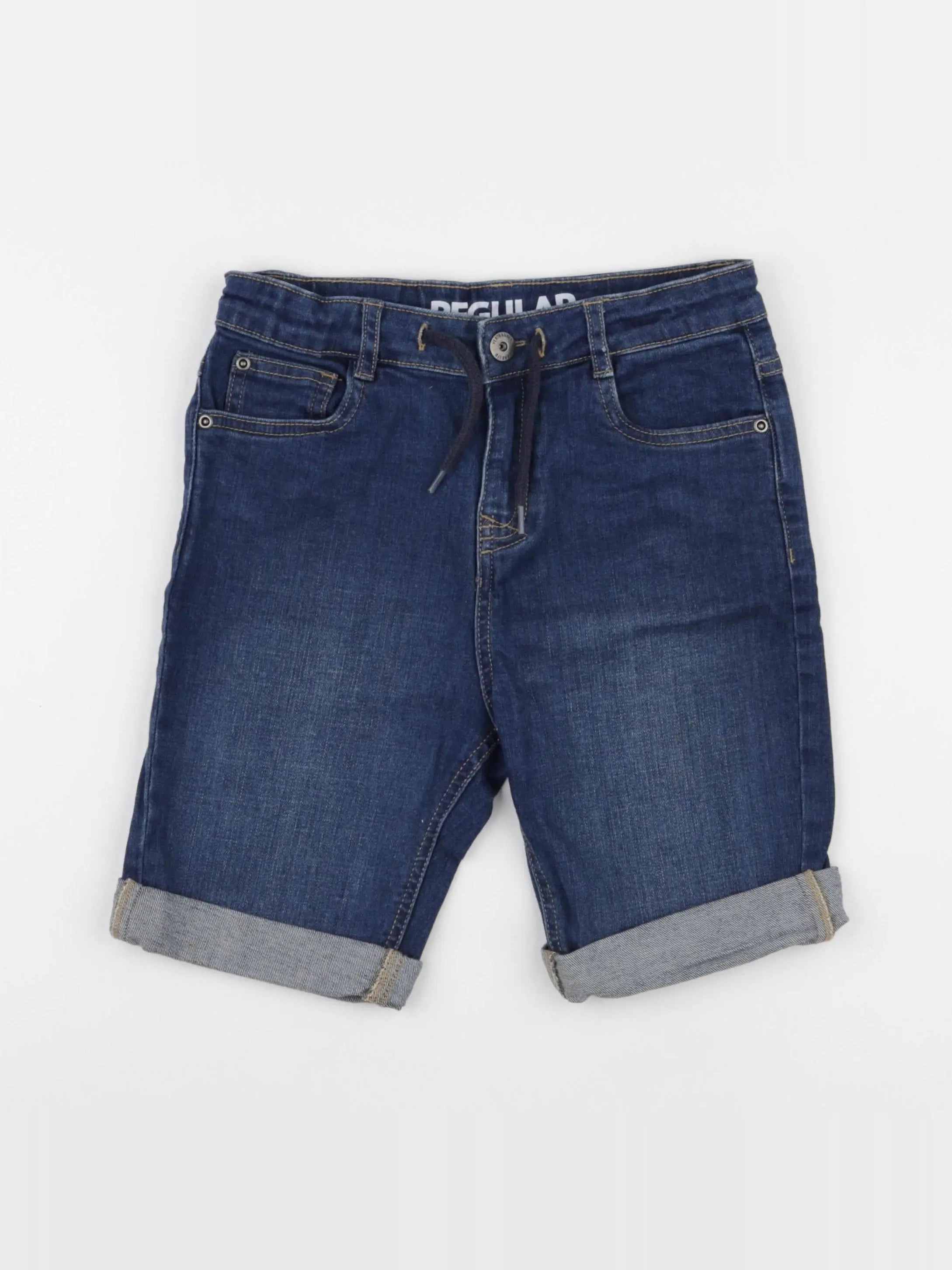 Vertbaudet - short bleu - 10 ans