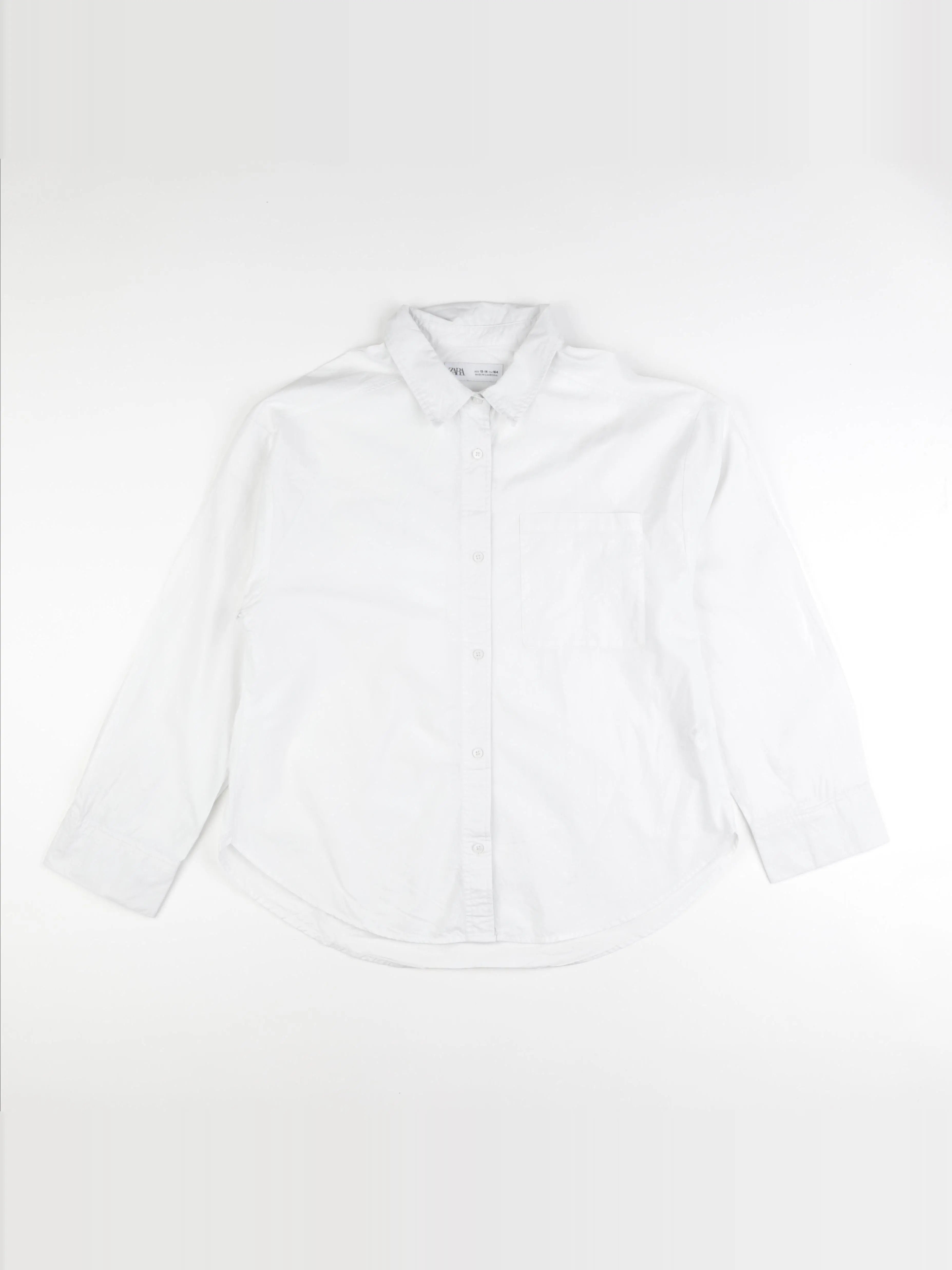 Zara - chemise blanc - 13/14 ans
