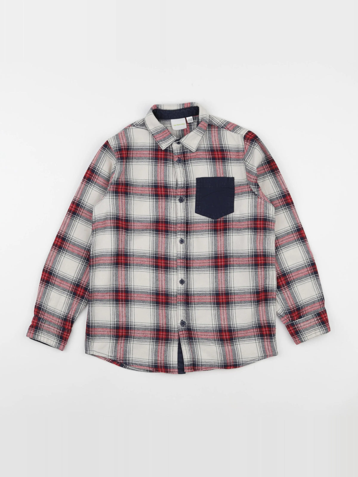 Vertbaudet - chemise multicolore - 12 ans