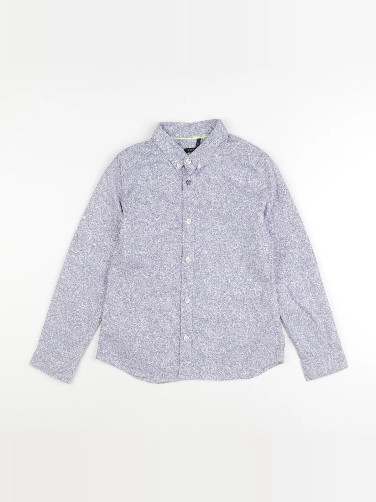 IKKS - chemise bleu - 8 ans