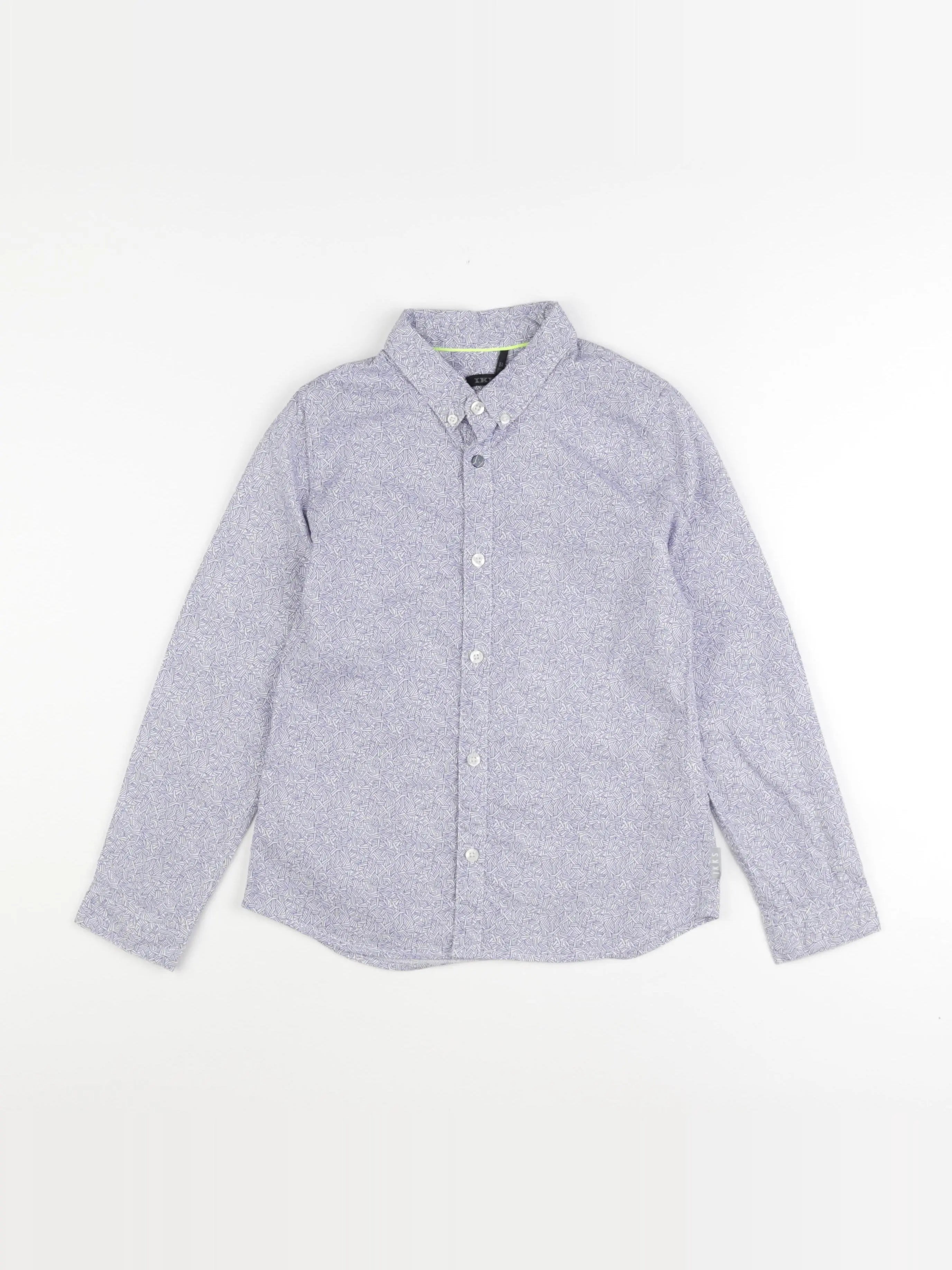 IKKS - chemise bleu - 8 ans