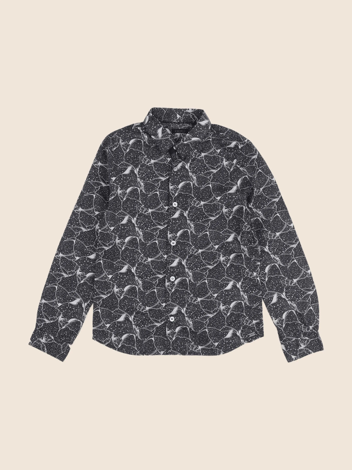 IKKS - chemise noir - 8 ans