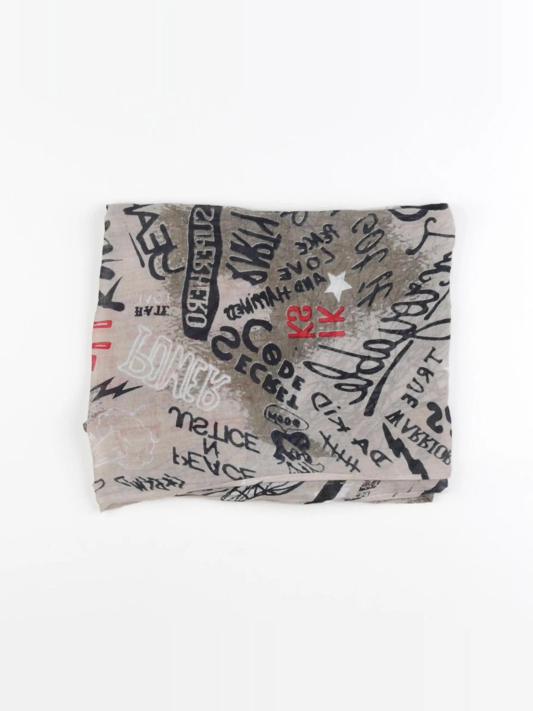 IKKS - foulard gris - 12/16 ans