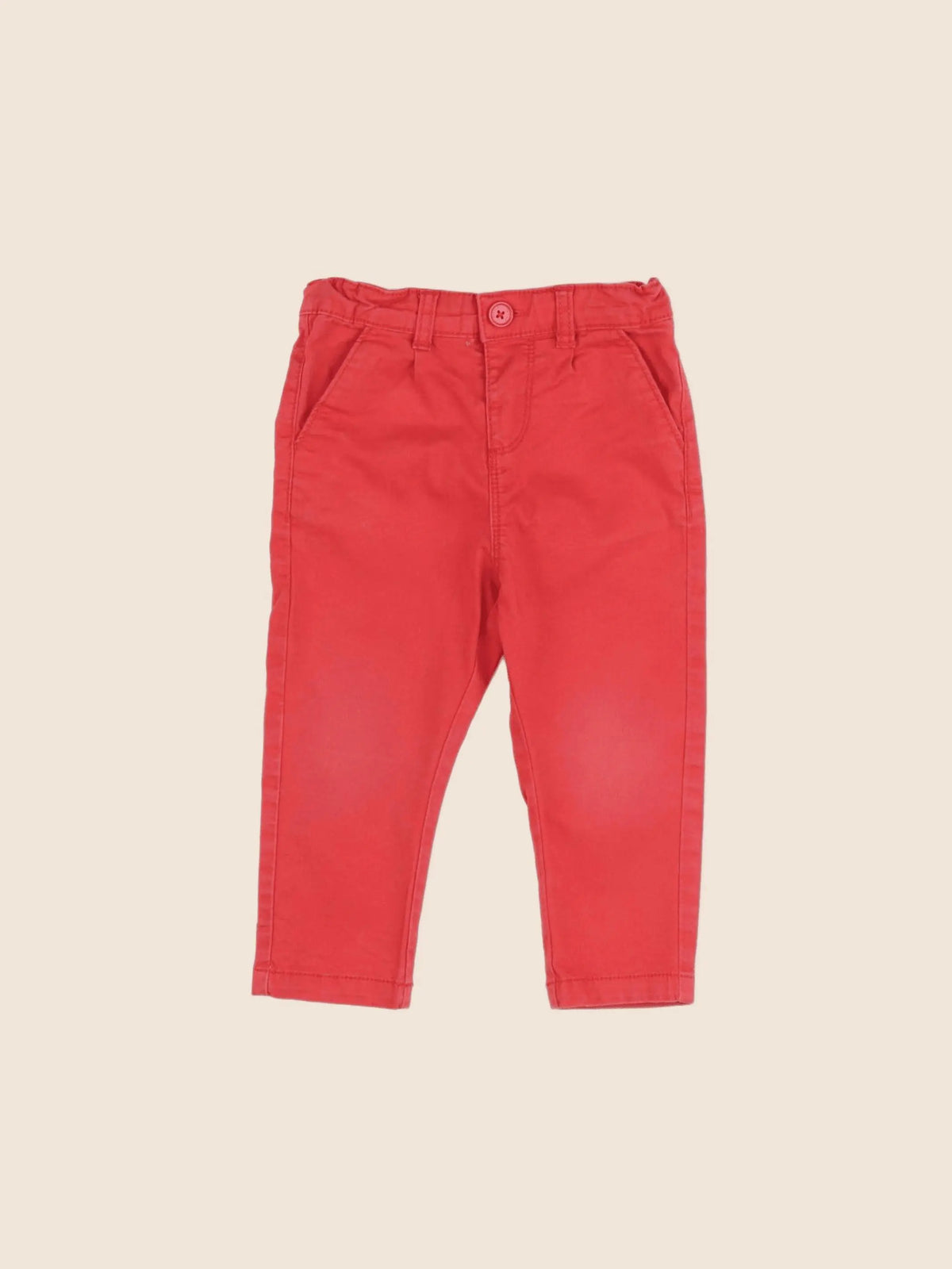 Tape à l'oeil - pantalon rouge - 24 mois