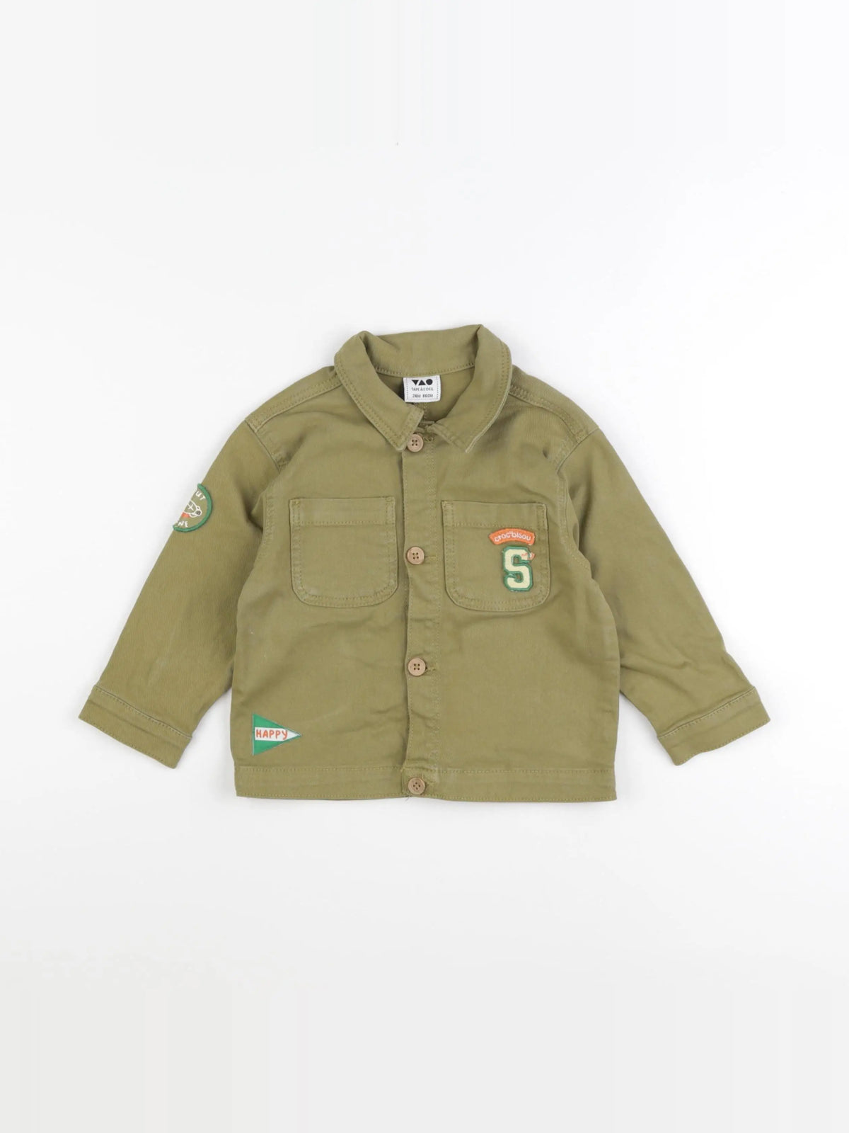 Tape à l'oeil - veste vert - 24 mois