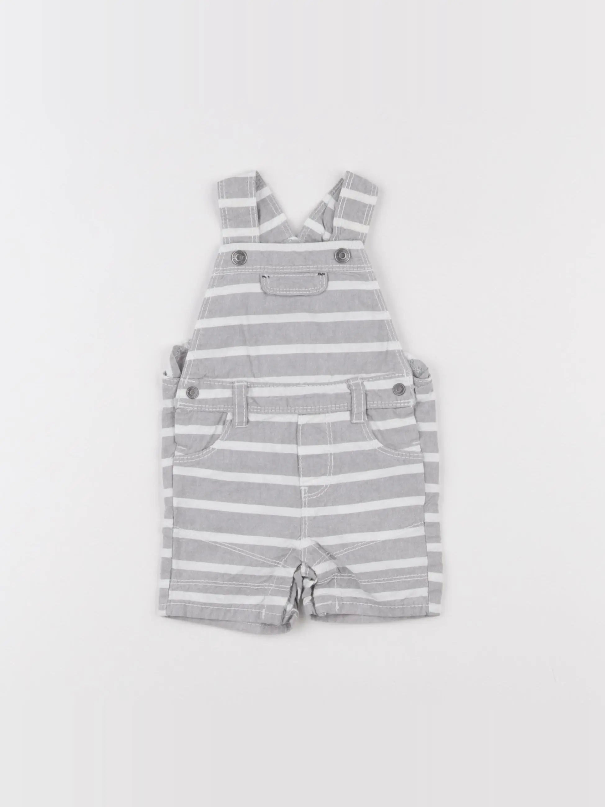 Obaïbi - salopette gris - 3 ans